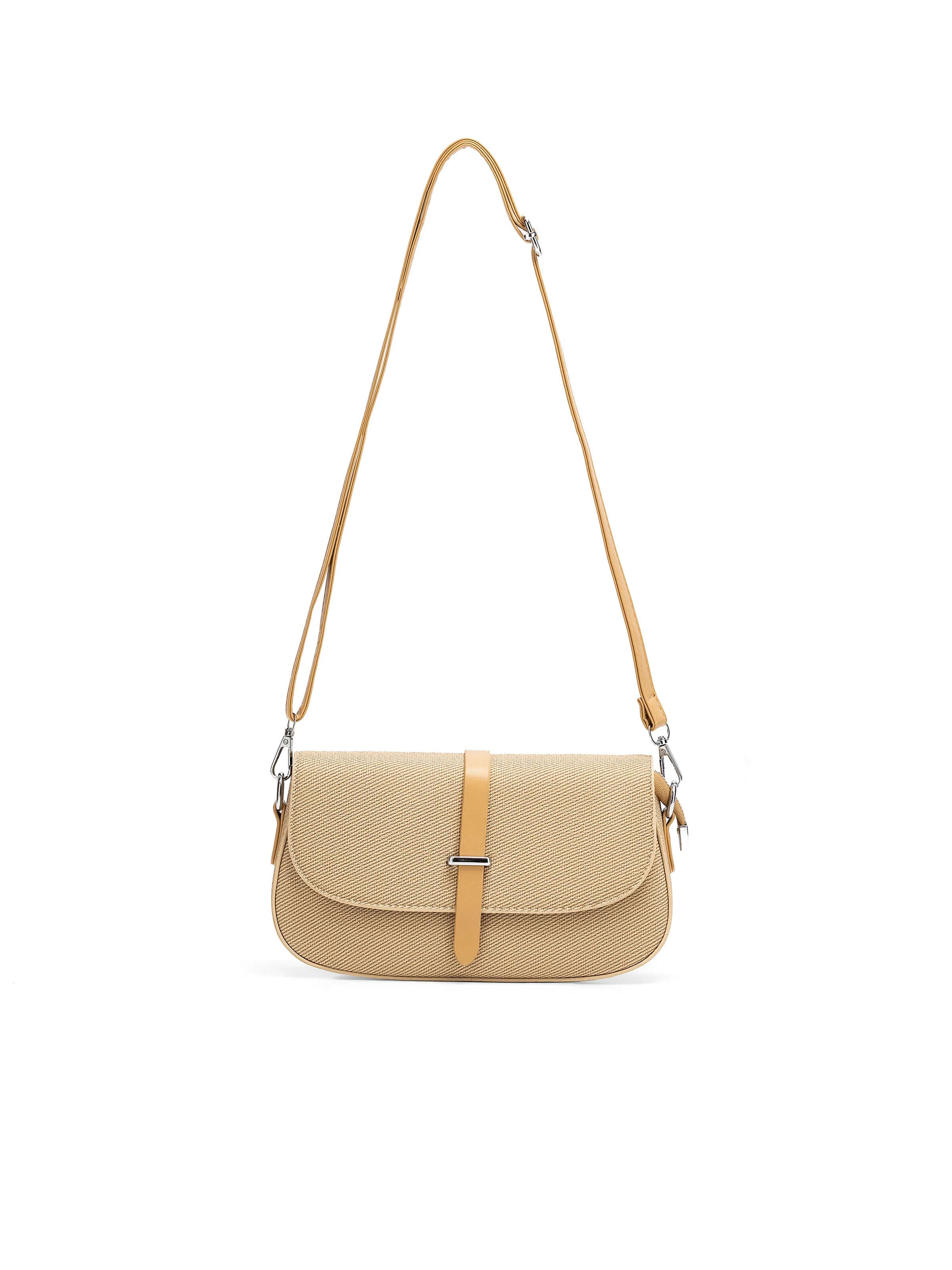 Cream Shoulder Bag - EAWHB5-021 - Image 5