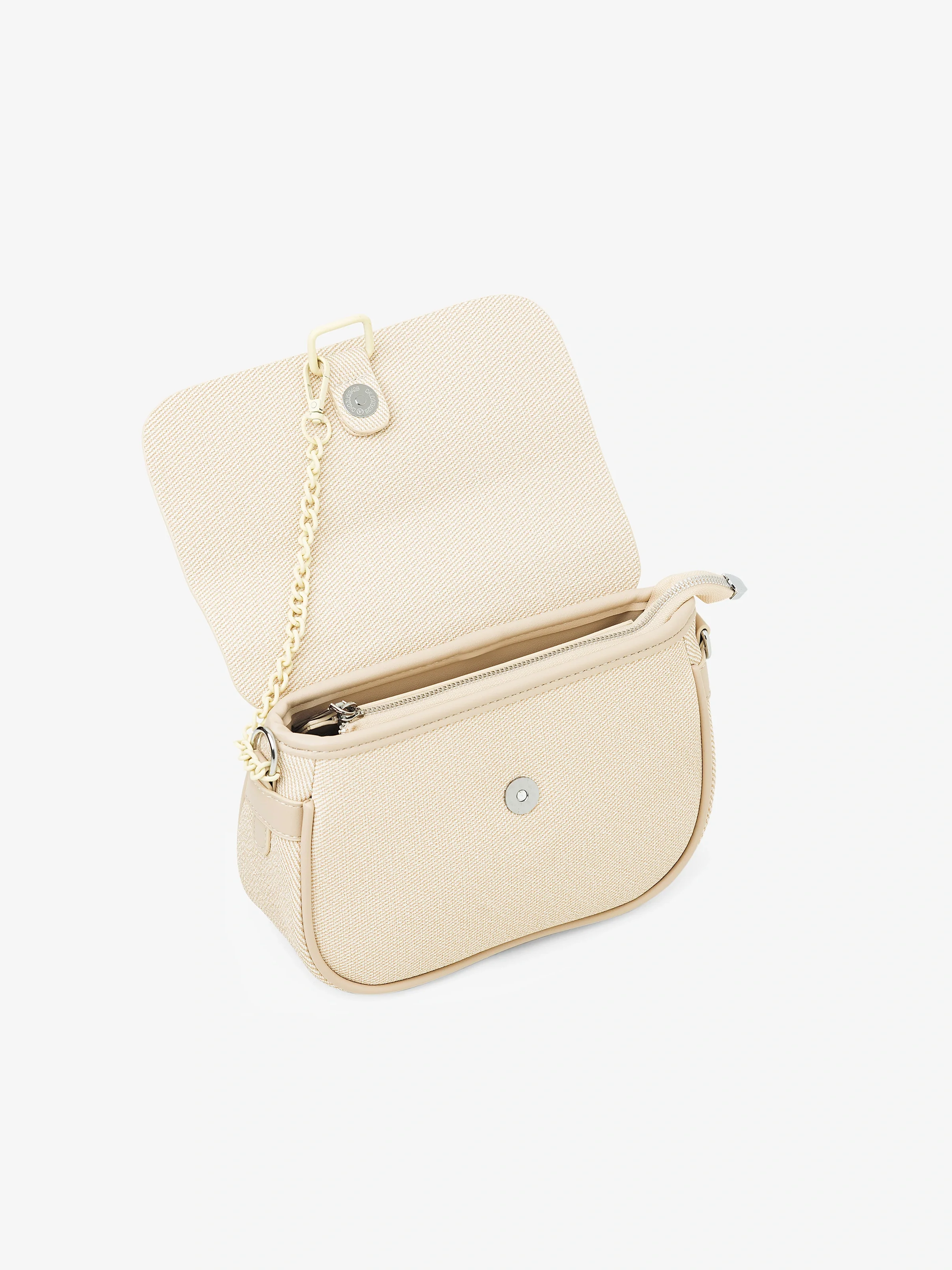 Cream Hand Bag - EAWHB5-022 - Image 3
