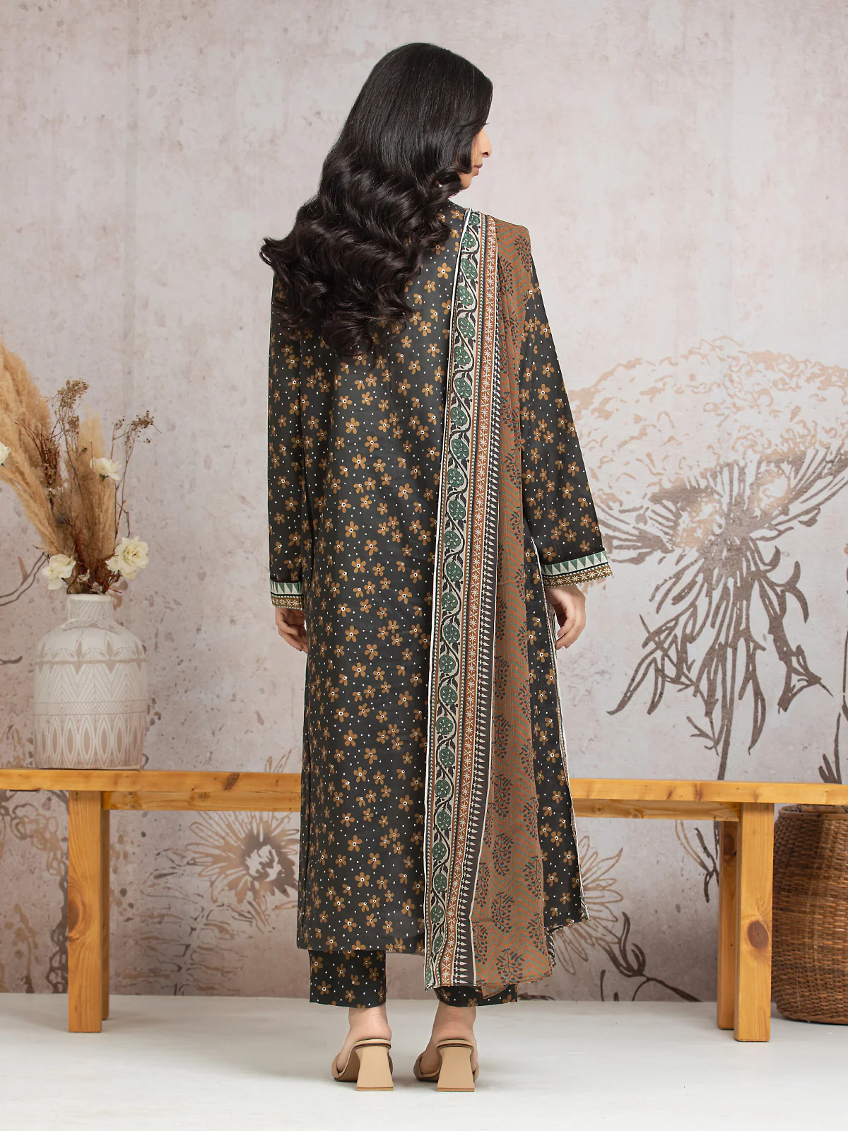 Unstitched Printed Cambric Suit - EWU24M2-011 - Image 2