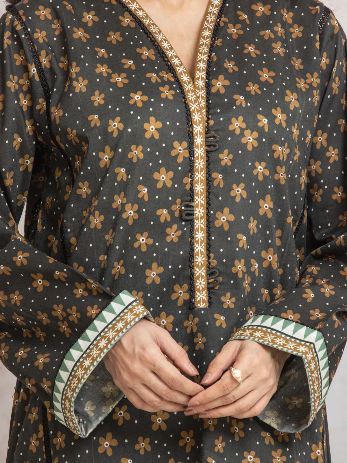 Unstitched Printed Cambric Suit - EWU24M2-011 - Image 3