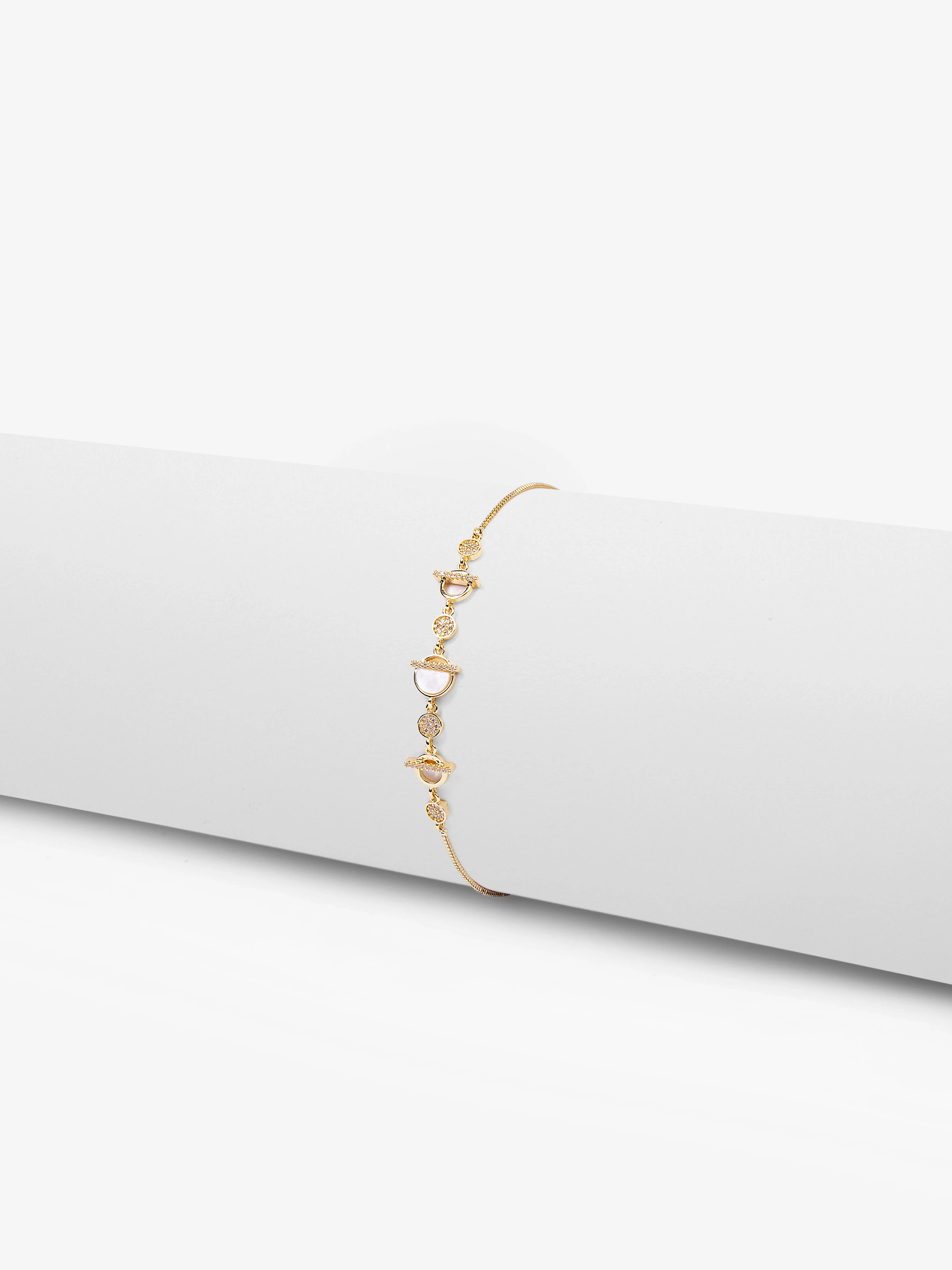Golden Harmony Bracelet - EAWB5-017 - Image 2