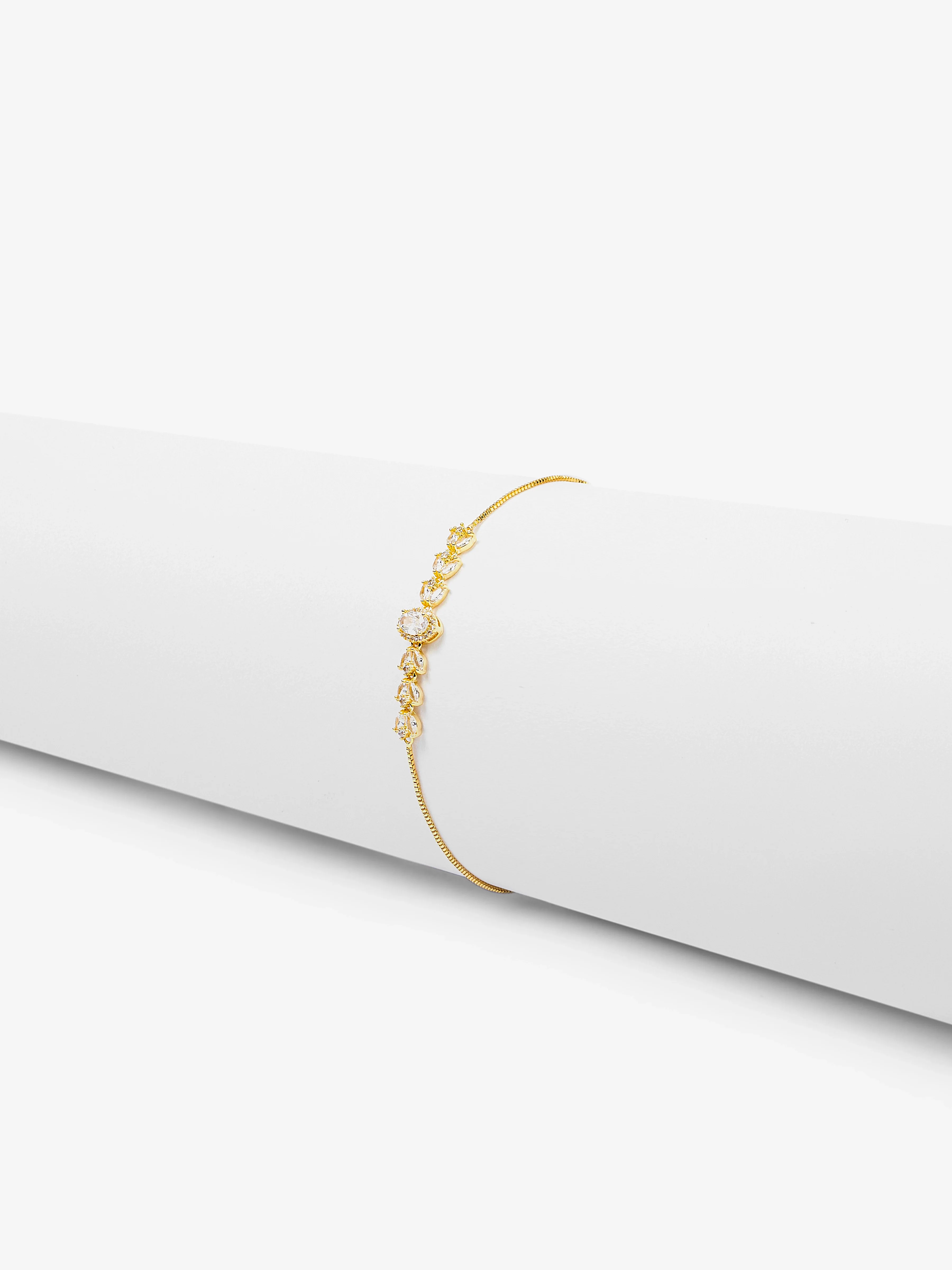 Golden Sparkle Bracelet - EAWB5-024 - Image 2