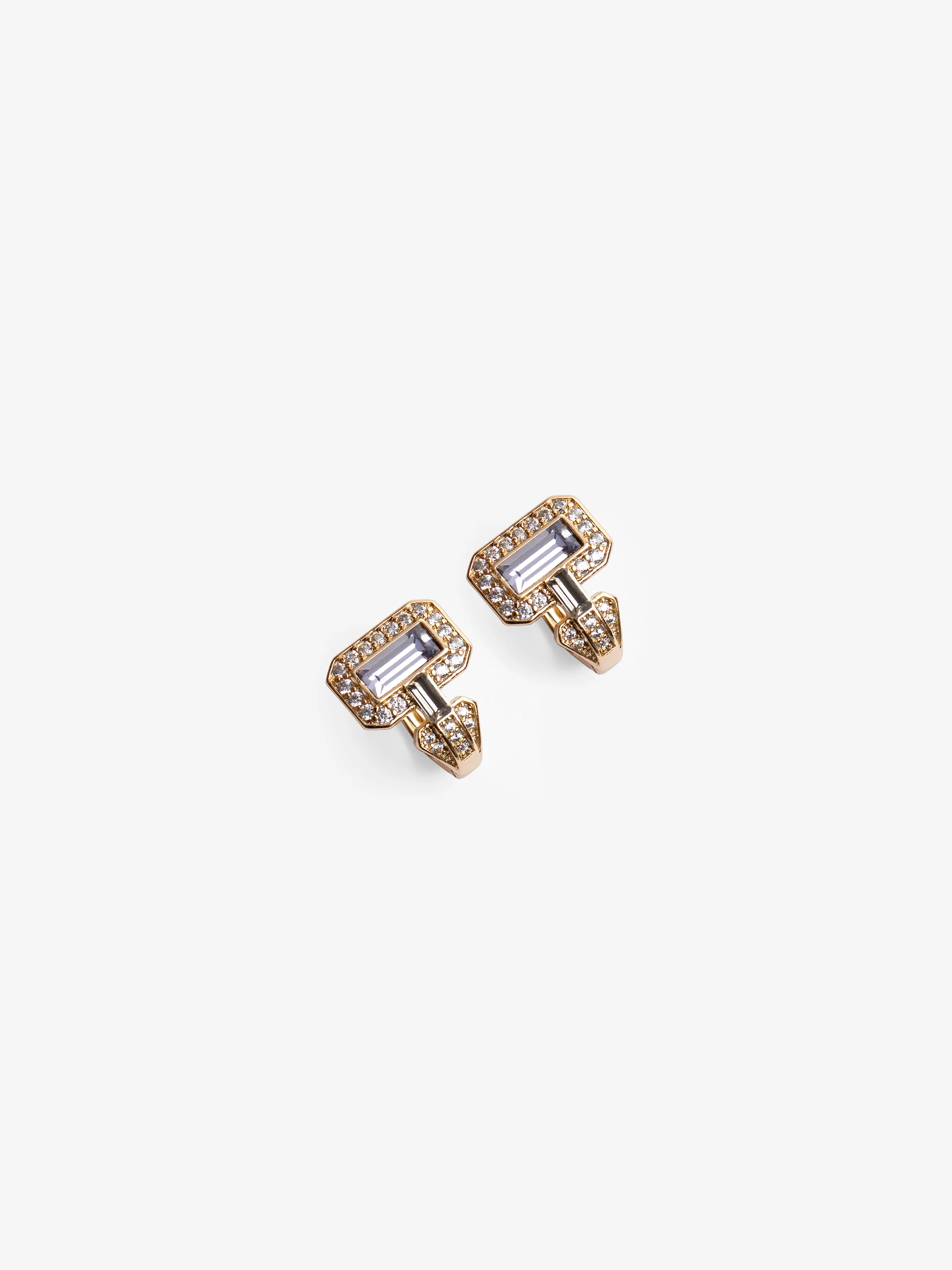 Mini Gold Hoops - EAWE5-043 - Image 2