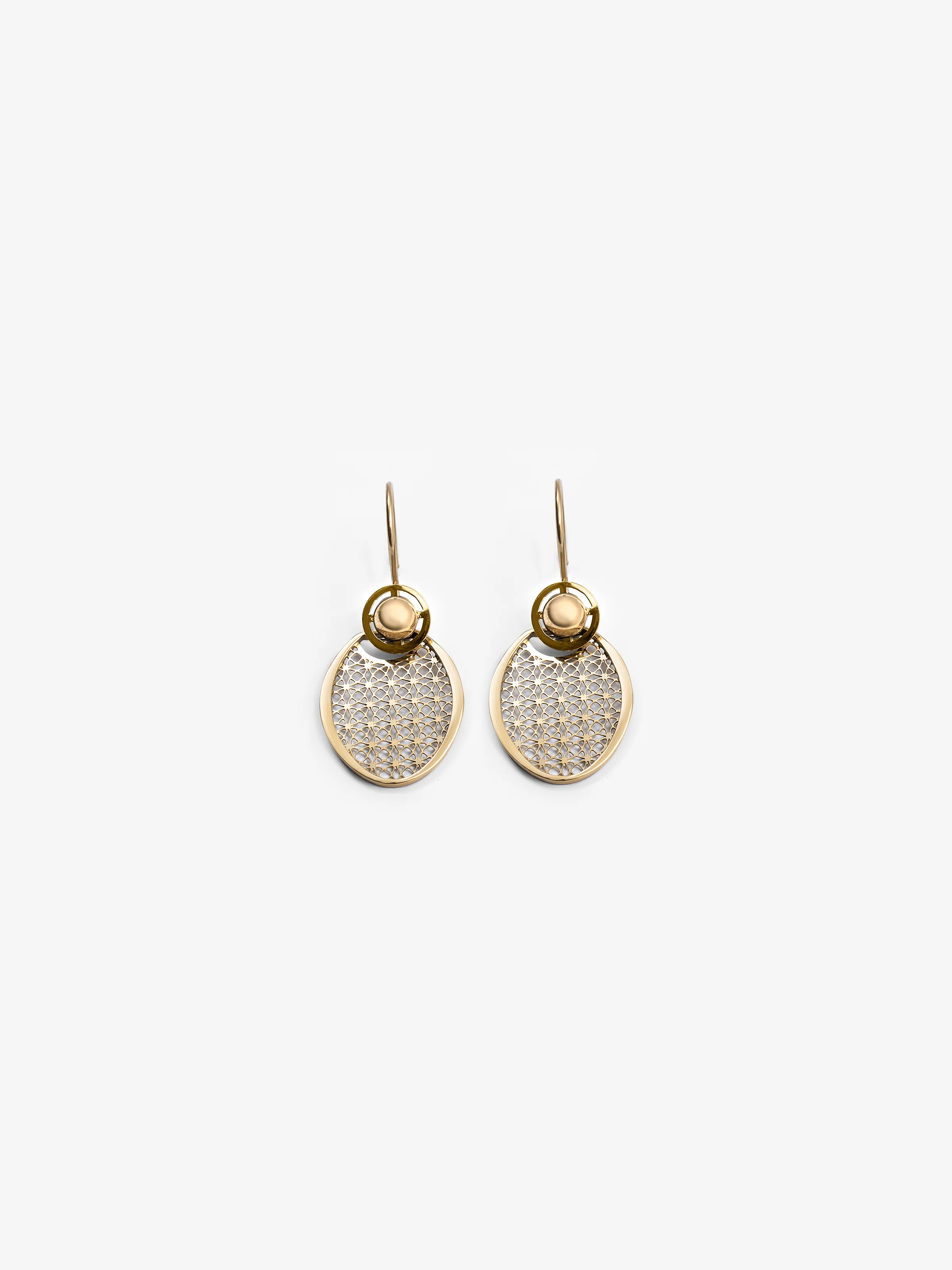 Golden Aura Dangles - EAWE5-069