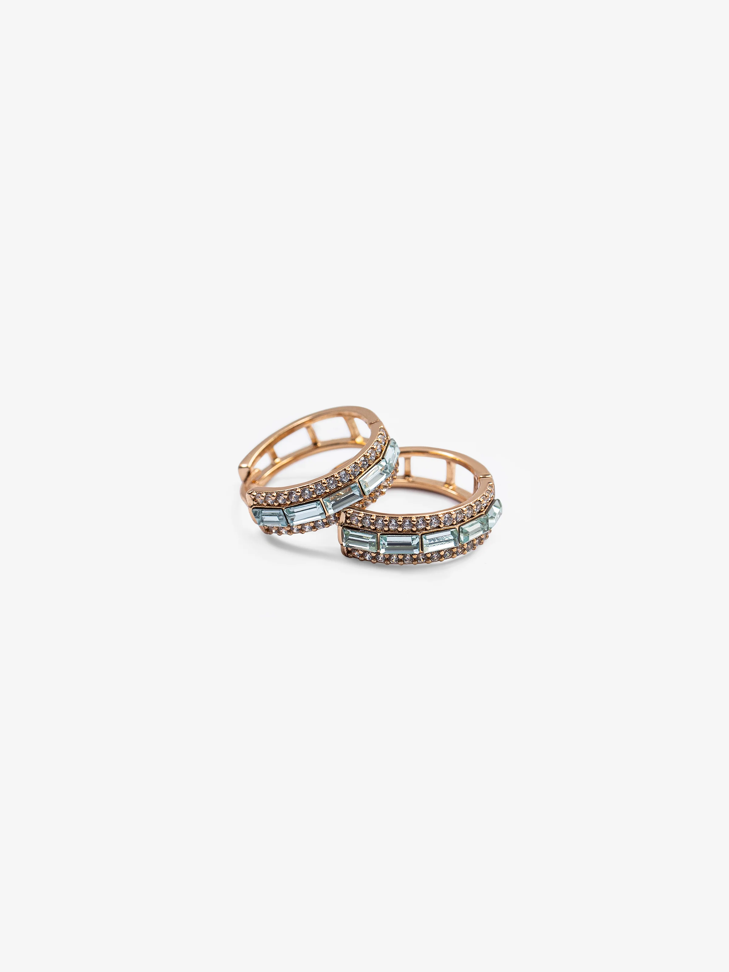Lion-Heart Hoops Earrings - EAWE5-040 - Image 2