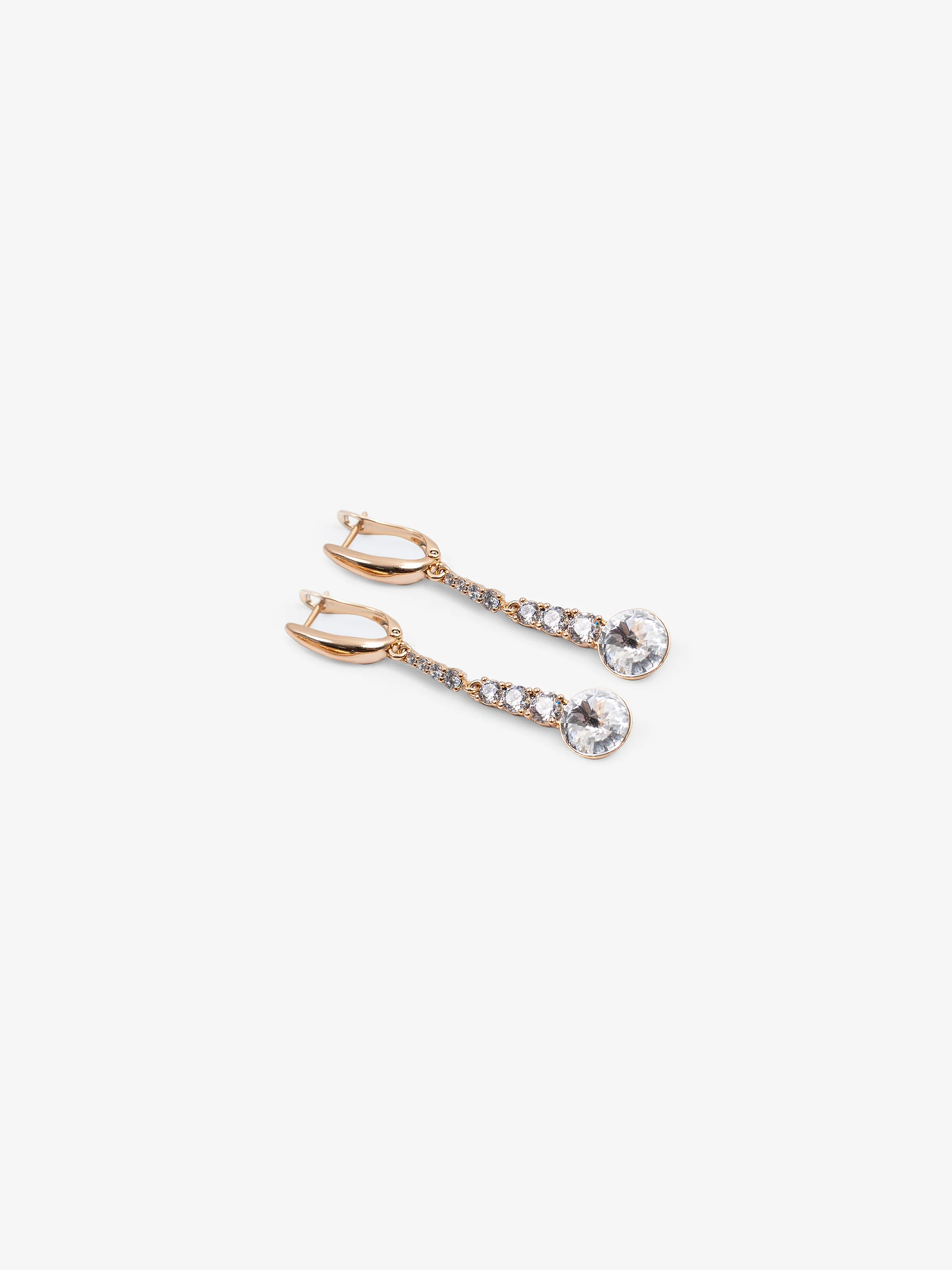Luminous Drop Earrings - EAWE5-091 - Image 2