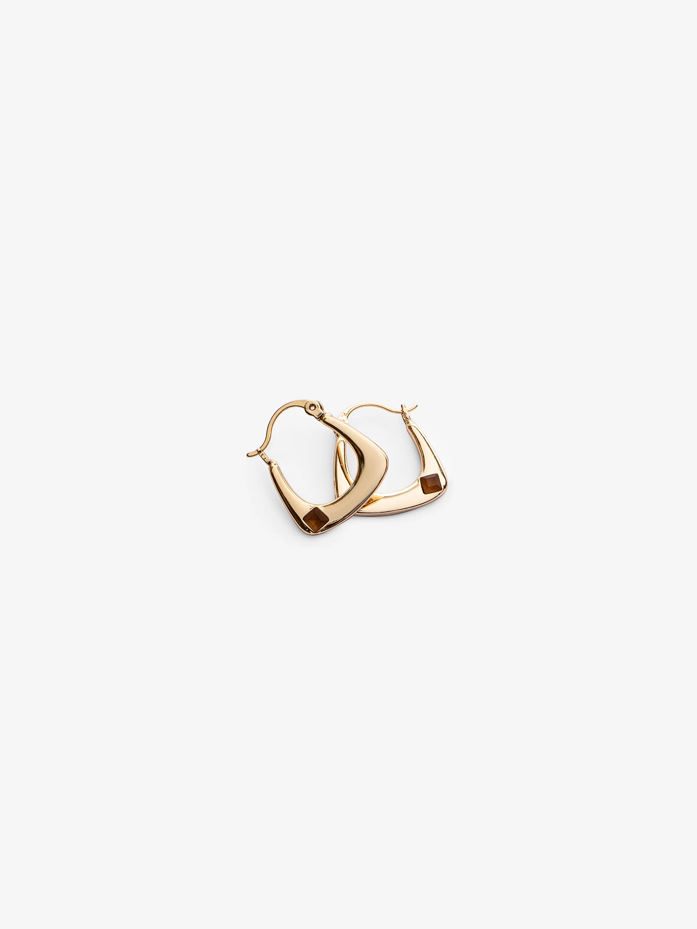 Golden Frame Hoops - EAWE5-094 - Image 2