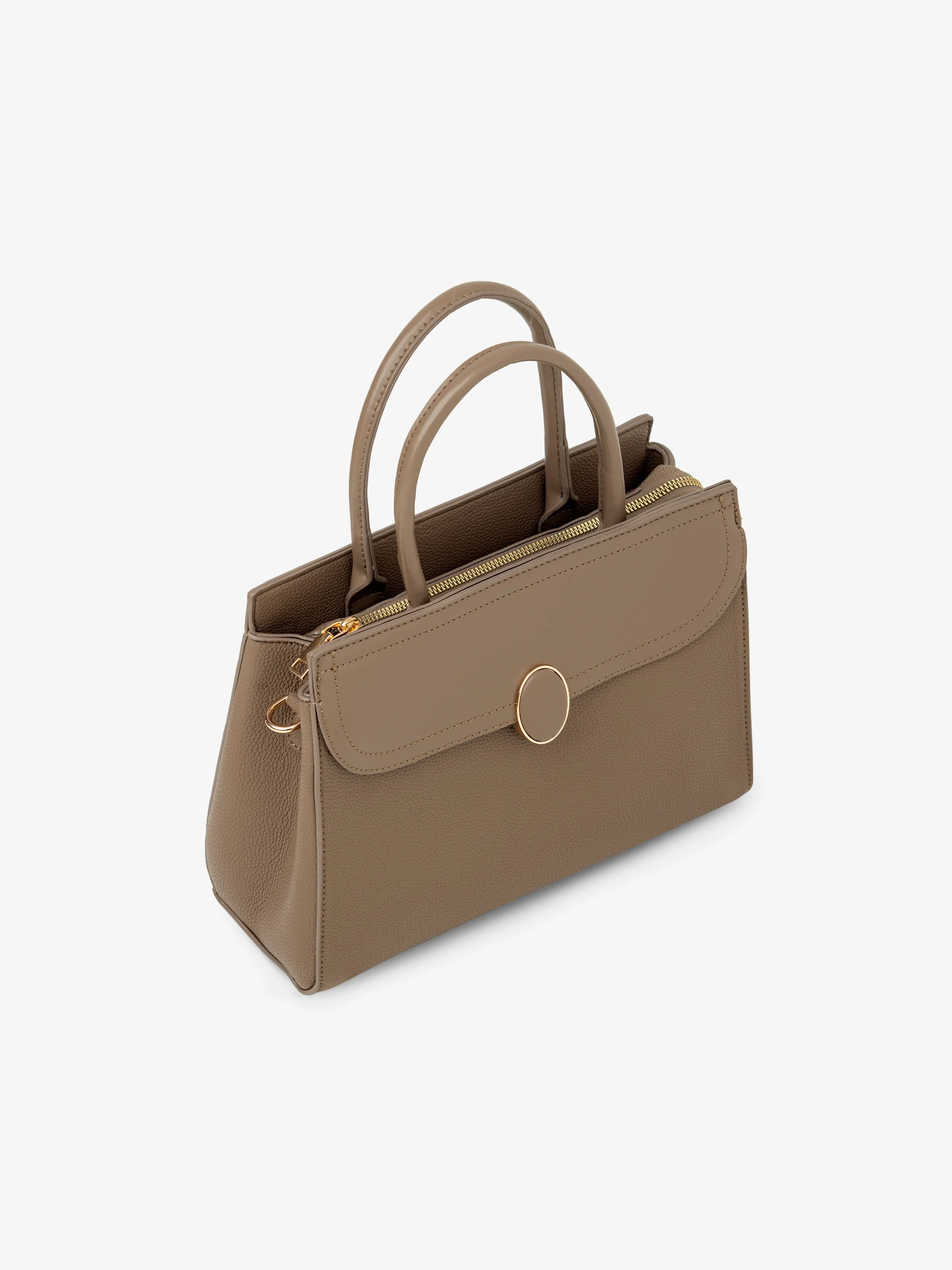 Khaki Hand Bag - EAWHB5-004 - Image 3