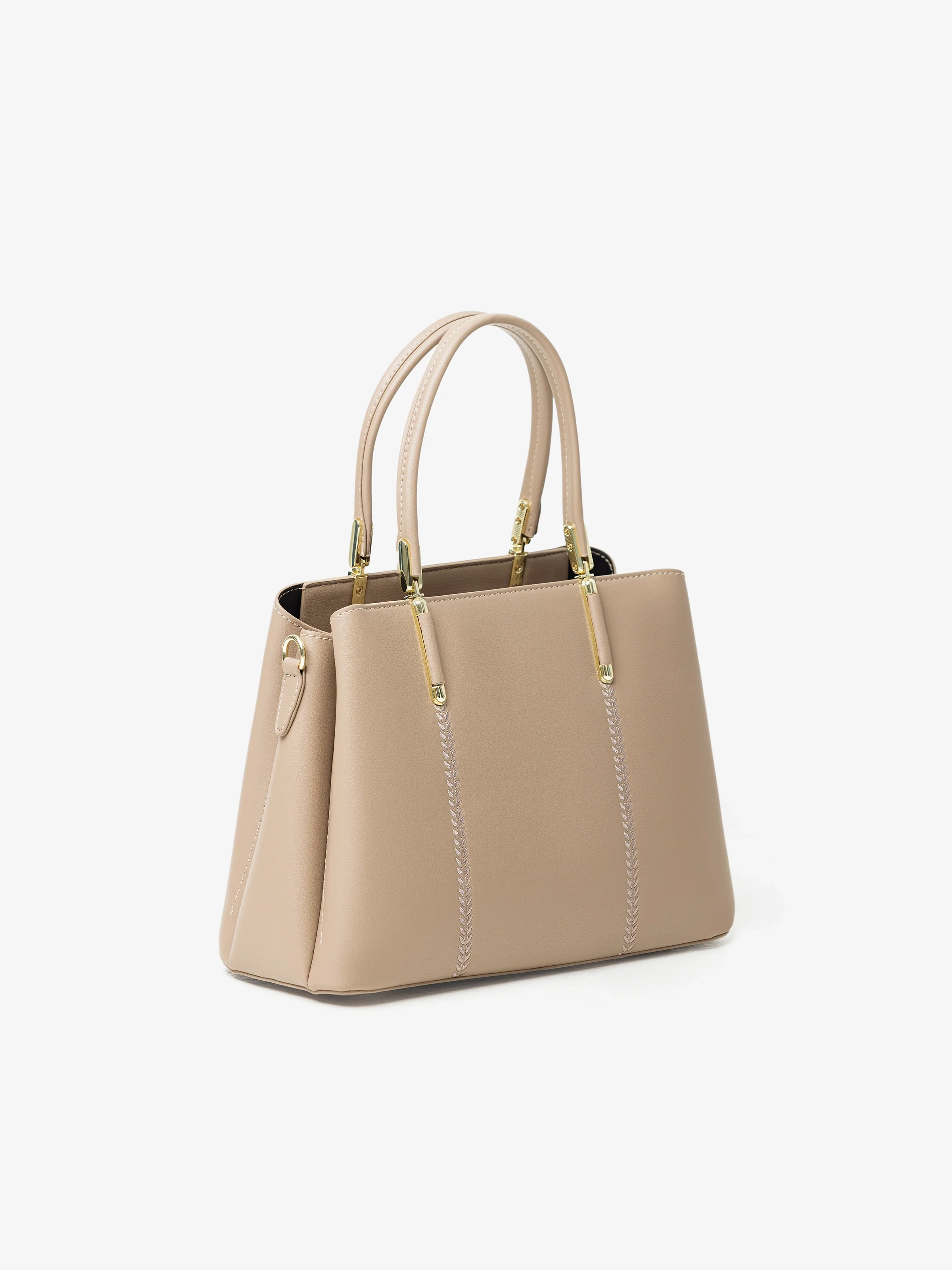 Khaki Hand Bag - EAWHB5-005