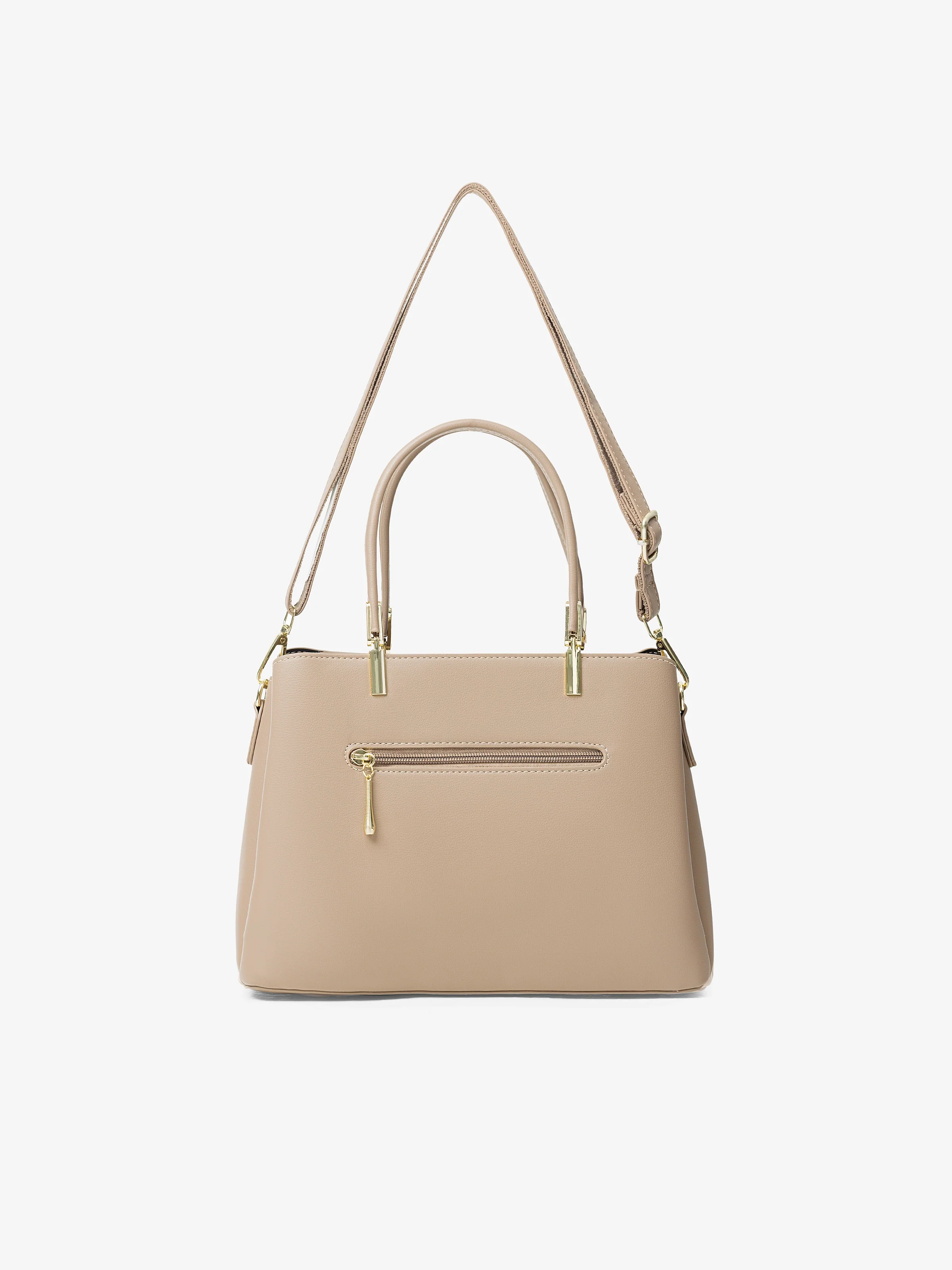 Khaki Hand Bag - EAWHB5-005 - Image 3