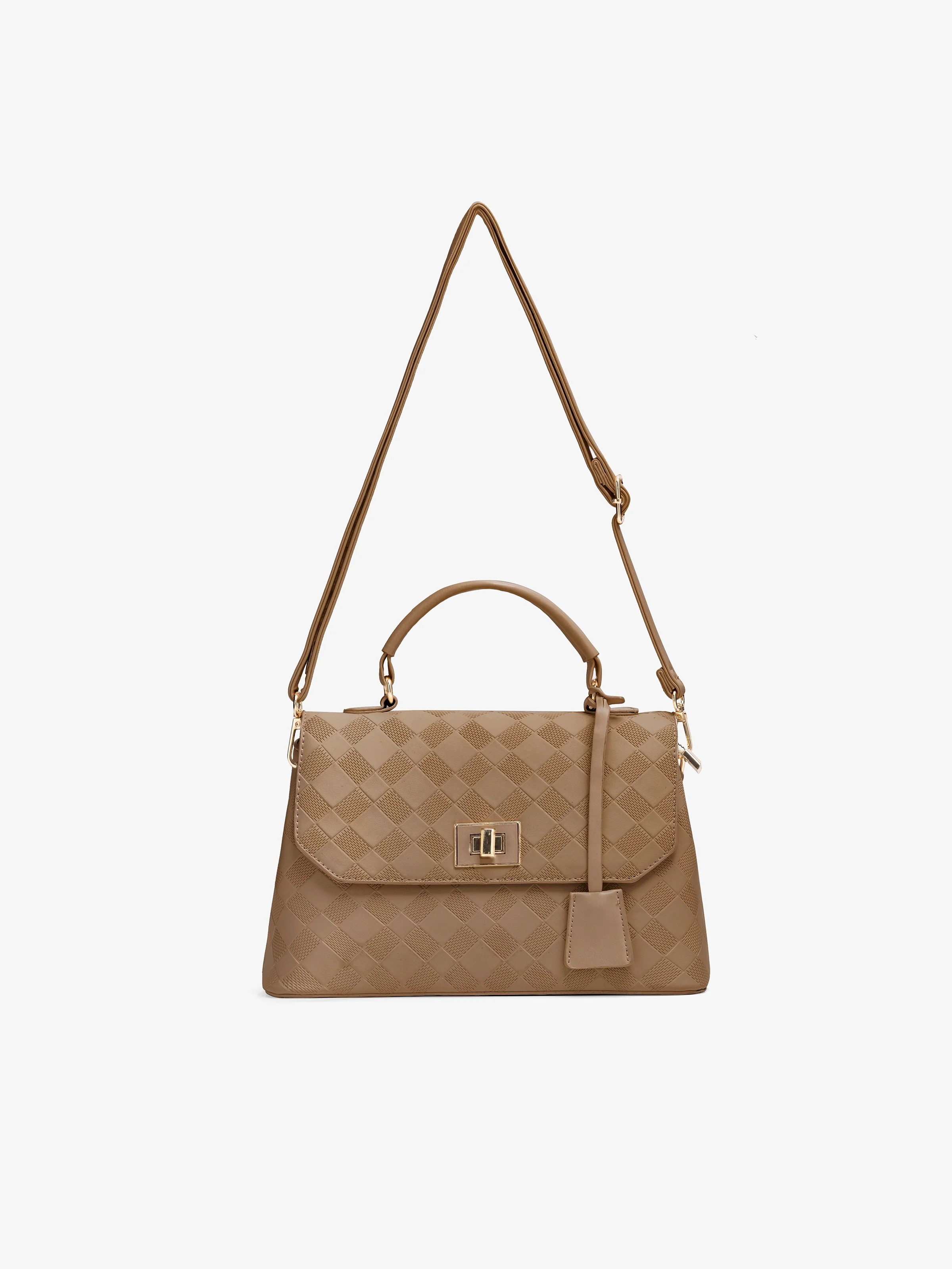 Khaki Shoulder Bag - EAWHB5-024 - Image 2