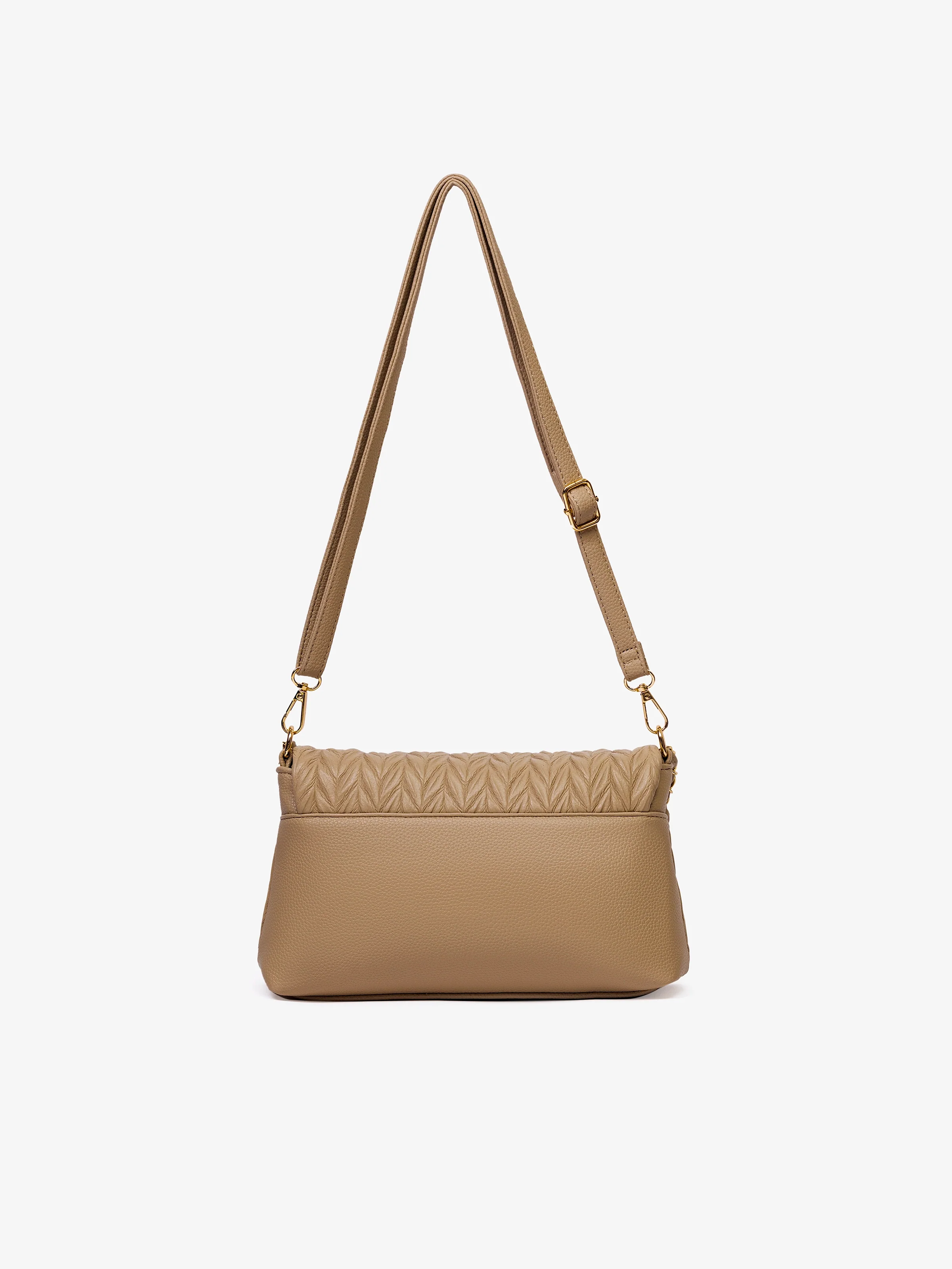 Women's Light Brown Crossbody Bag - EAWHB5-045 - Image 5