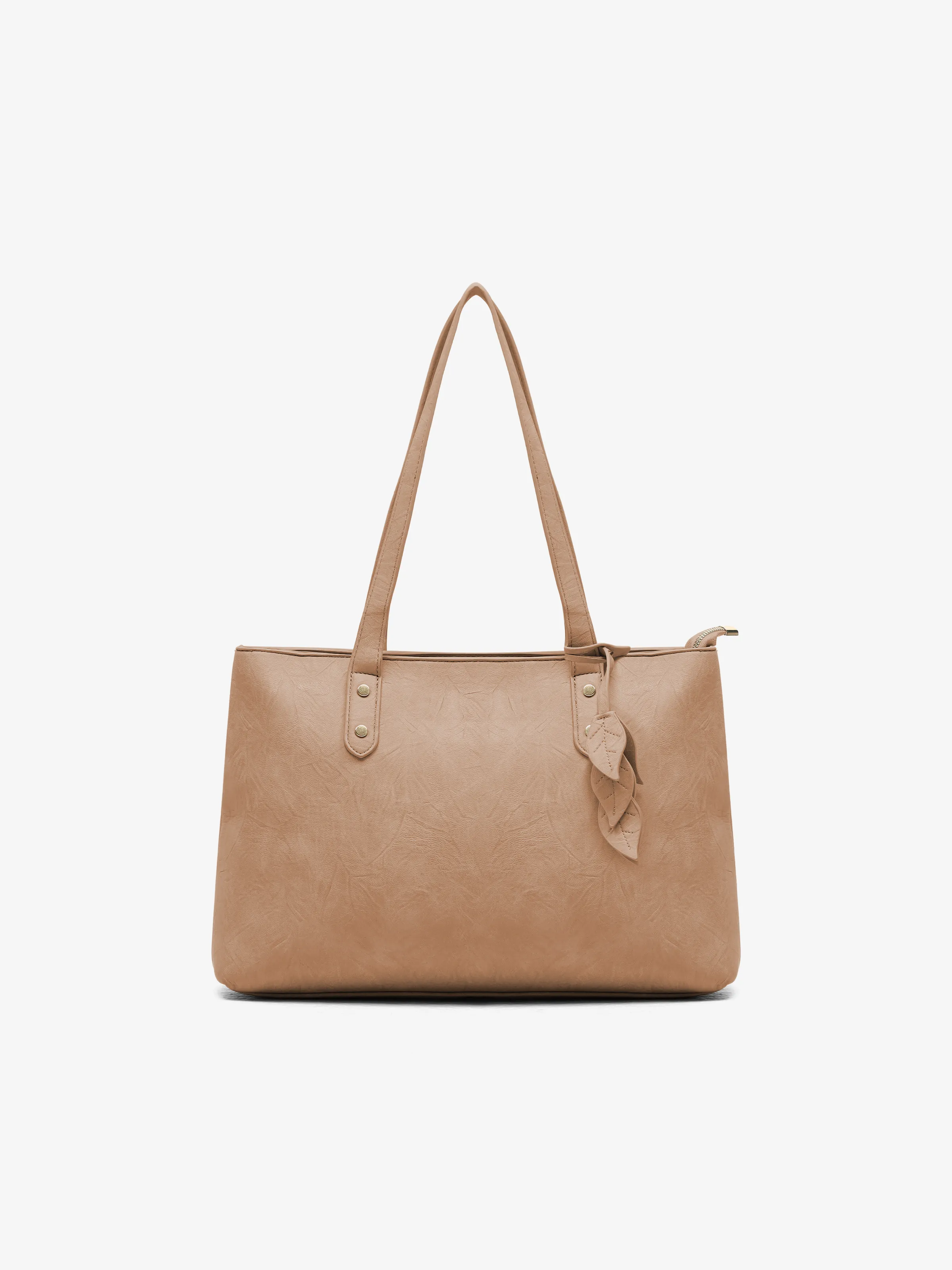 Women's Light Brown Tote Bag - EAWHB5-051