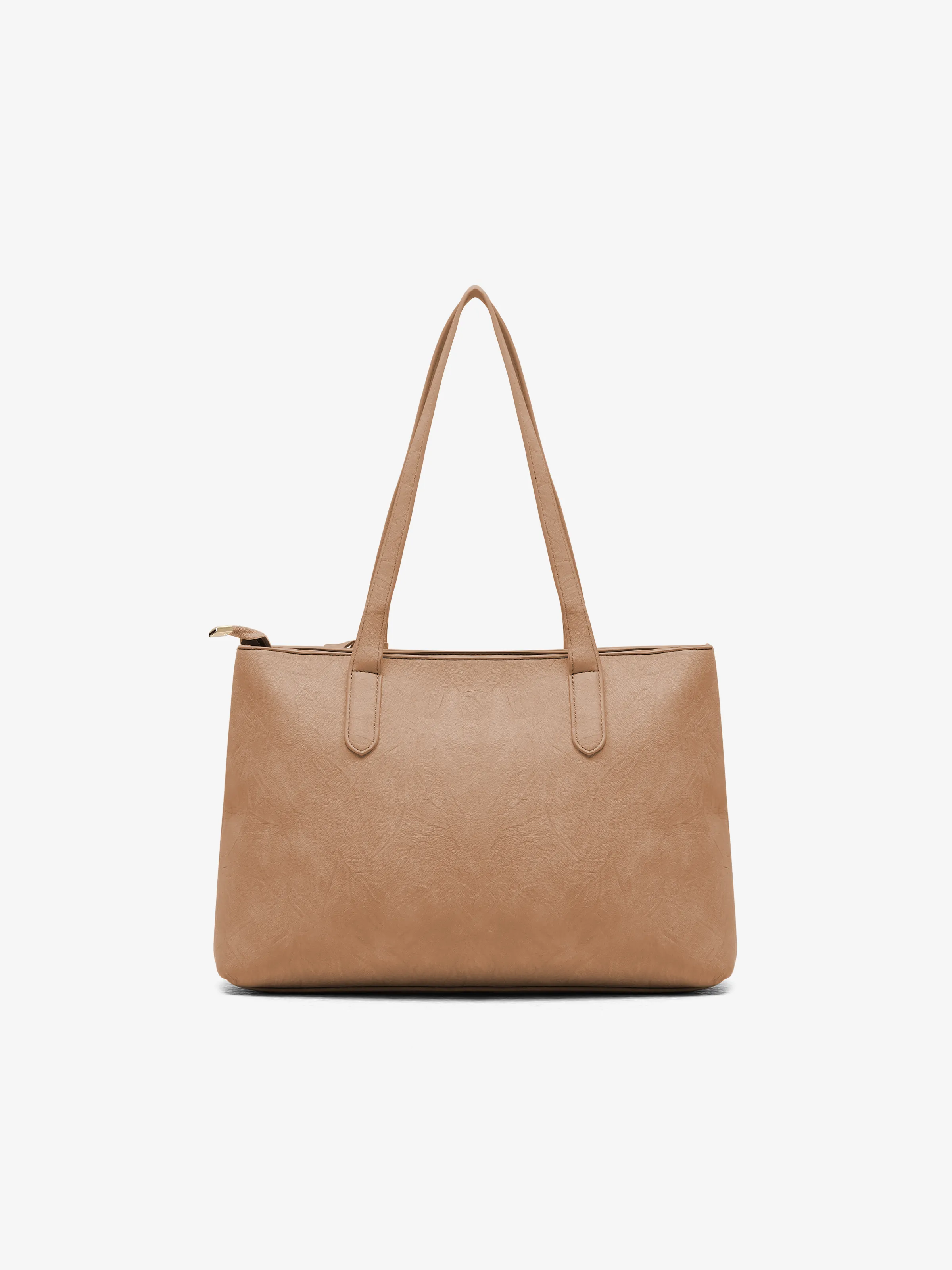 Women's Light Brown Tote Bag - EAWHB5-051 - Image 4