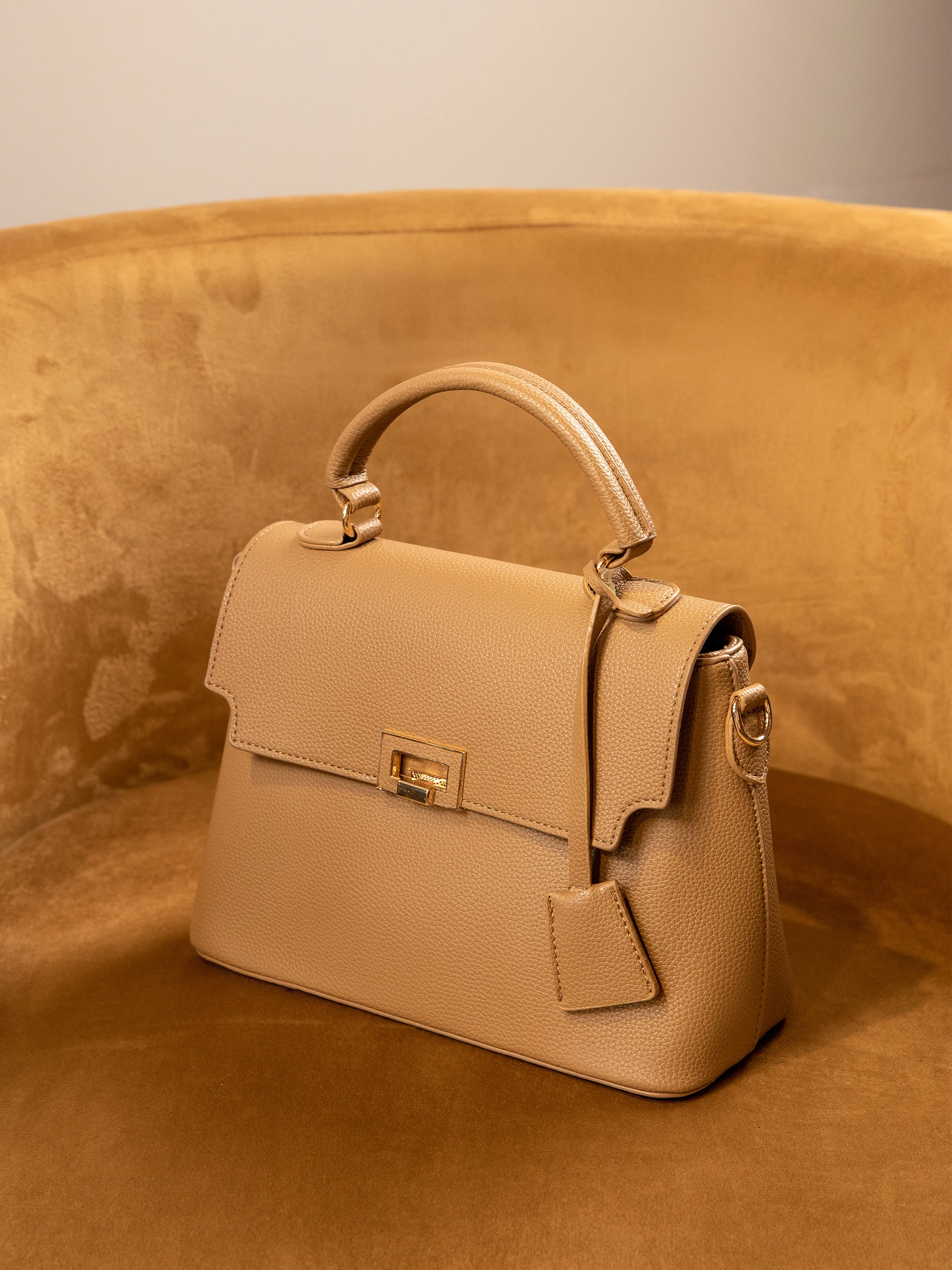 Women's Light Brown Bag - EAWHB6-002 - Image 2