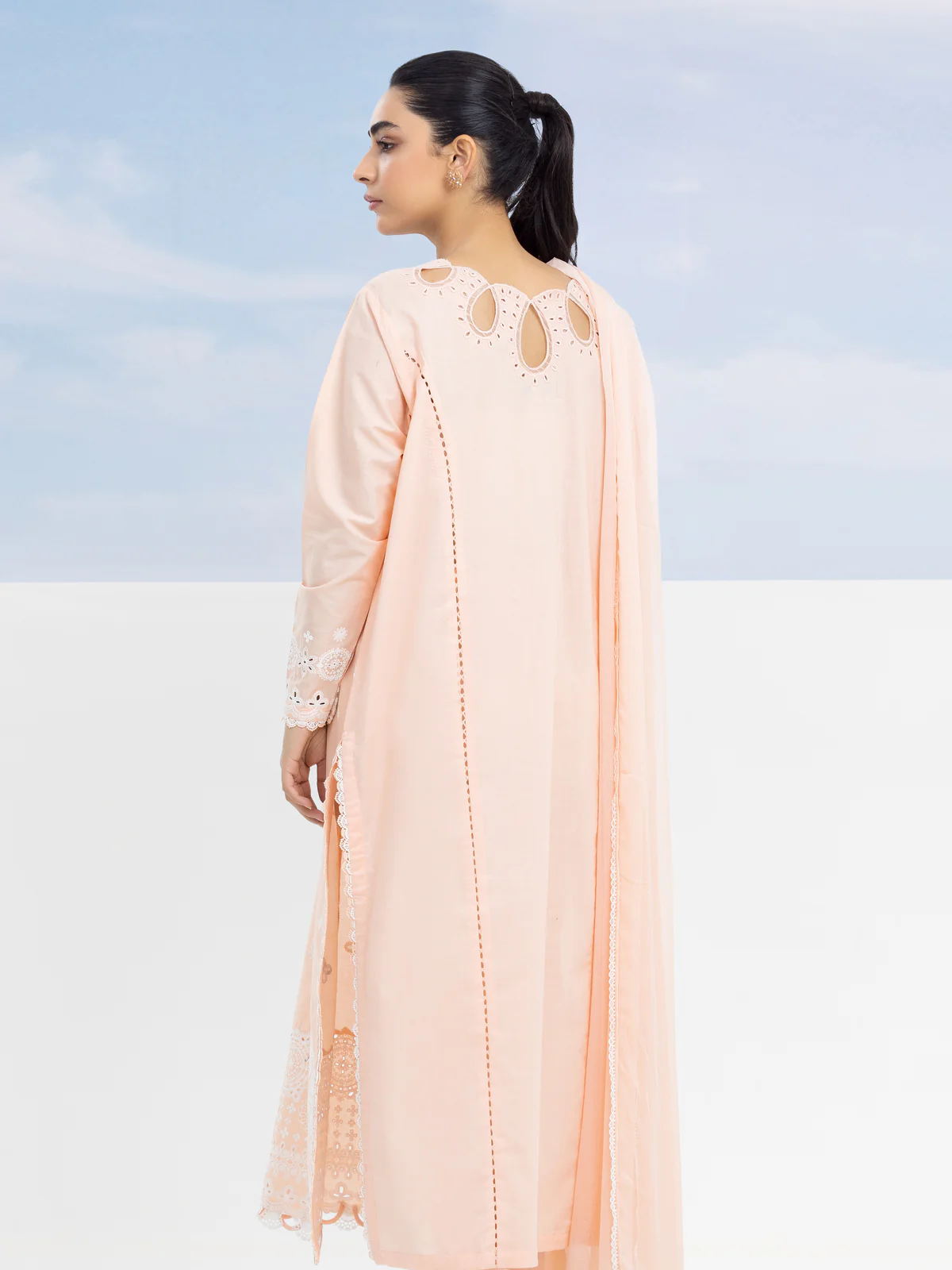 Unstitched Embroidered Cambric Suit - EWU24V2-30138-3P - Image 5