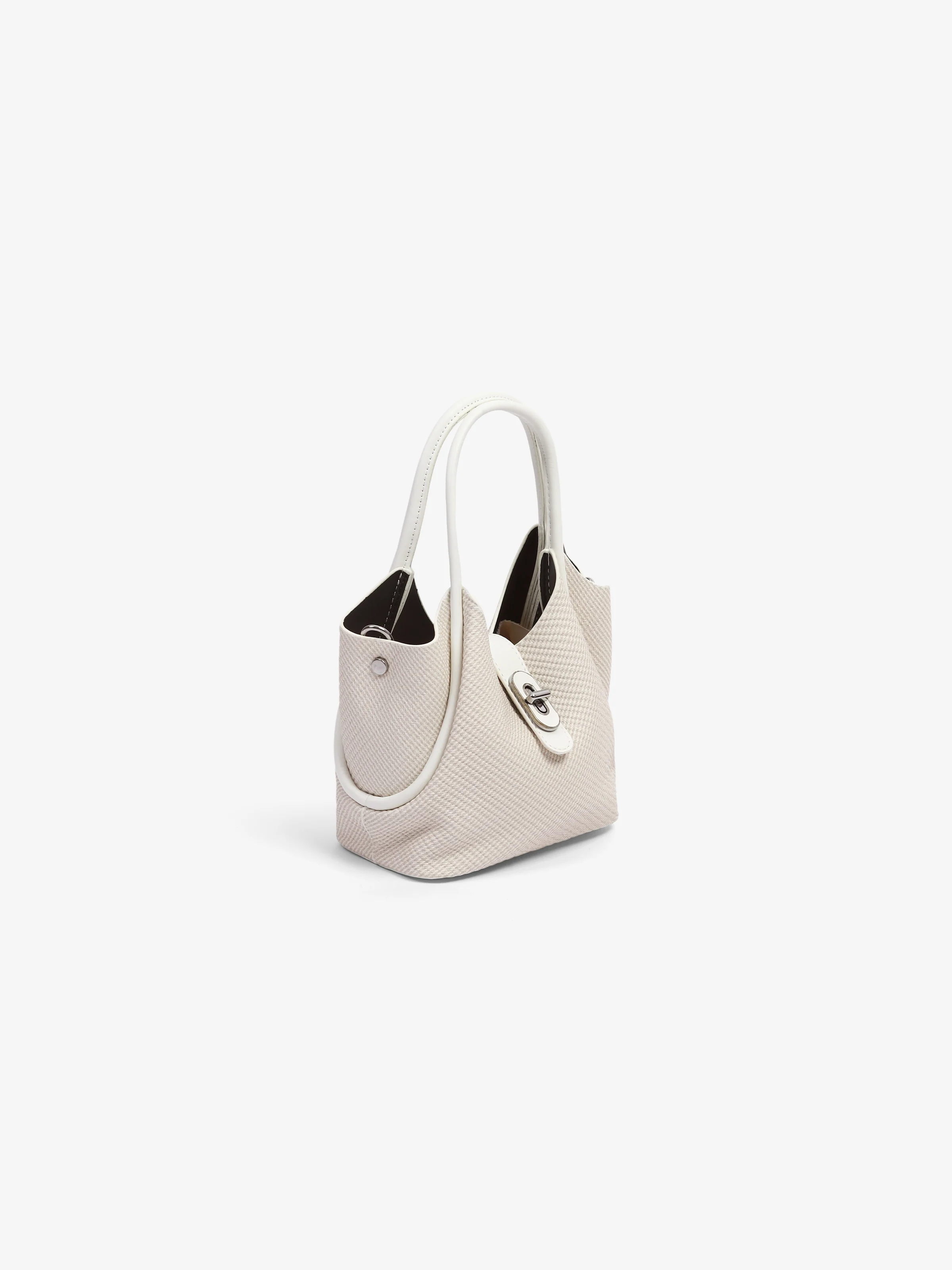 Women's Off White Tote Bag - EAWHB5-039