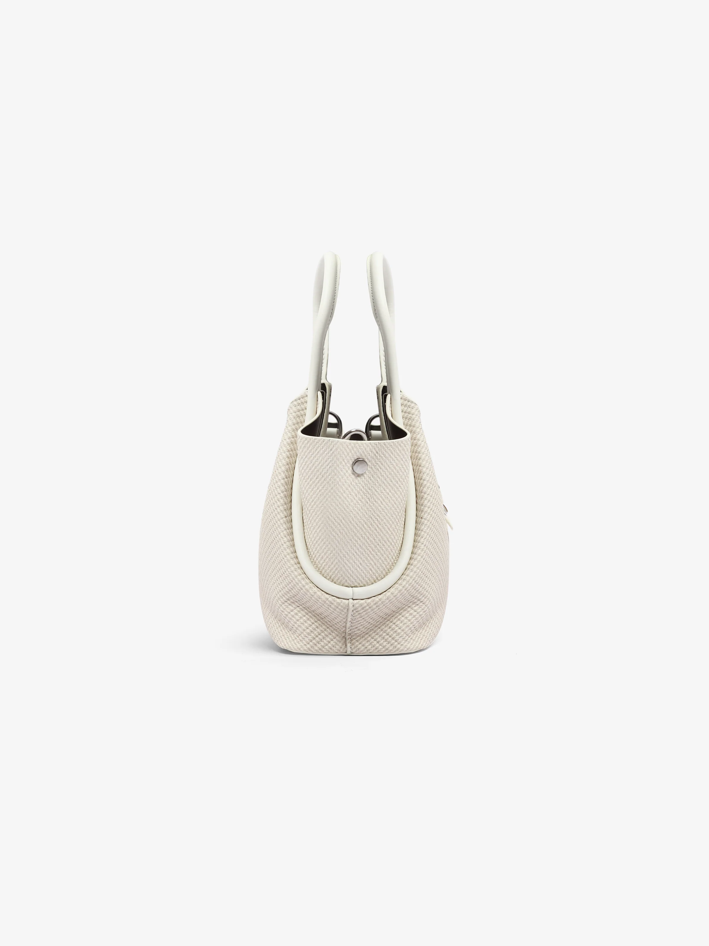 Women's Off White Tote Bag - EAWHB5-039 - Image 3