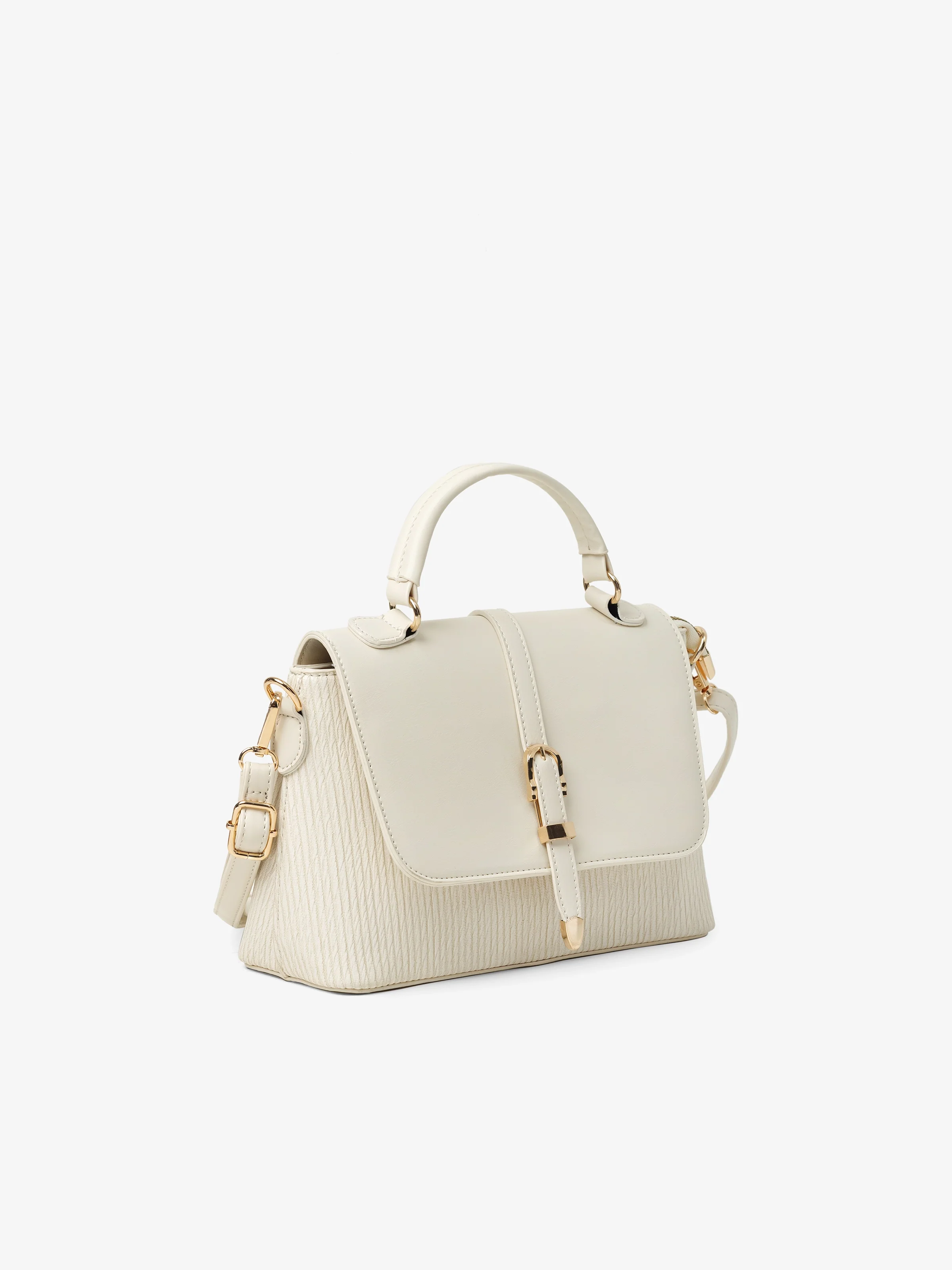 Off White Hand Bag - EAWHB5-008 - Image 3