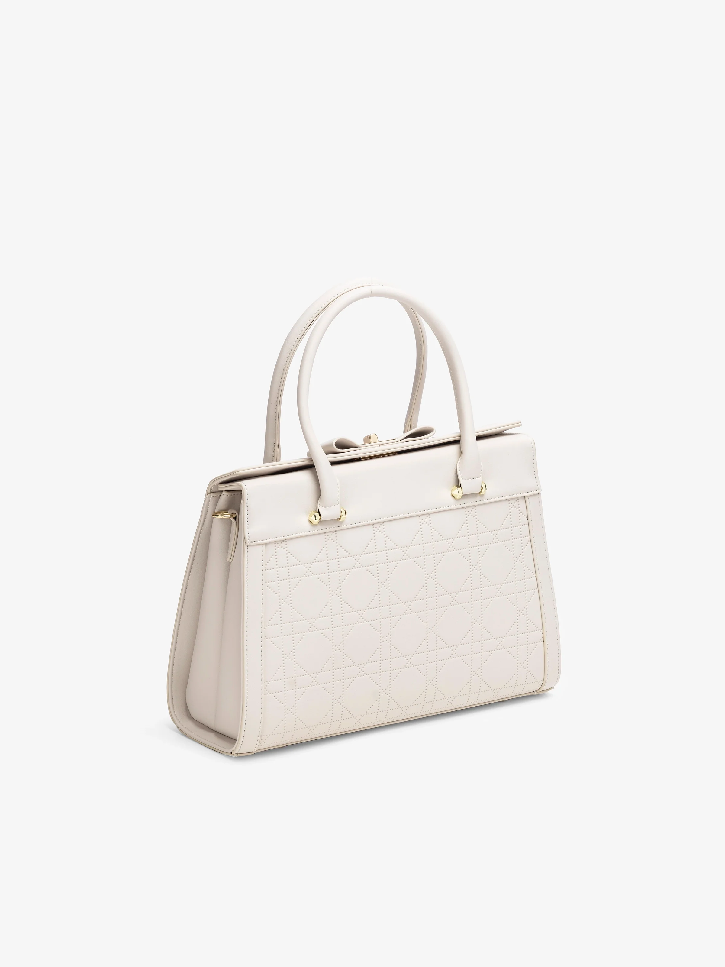 Off White Hand Bag - EAWHB5-019