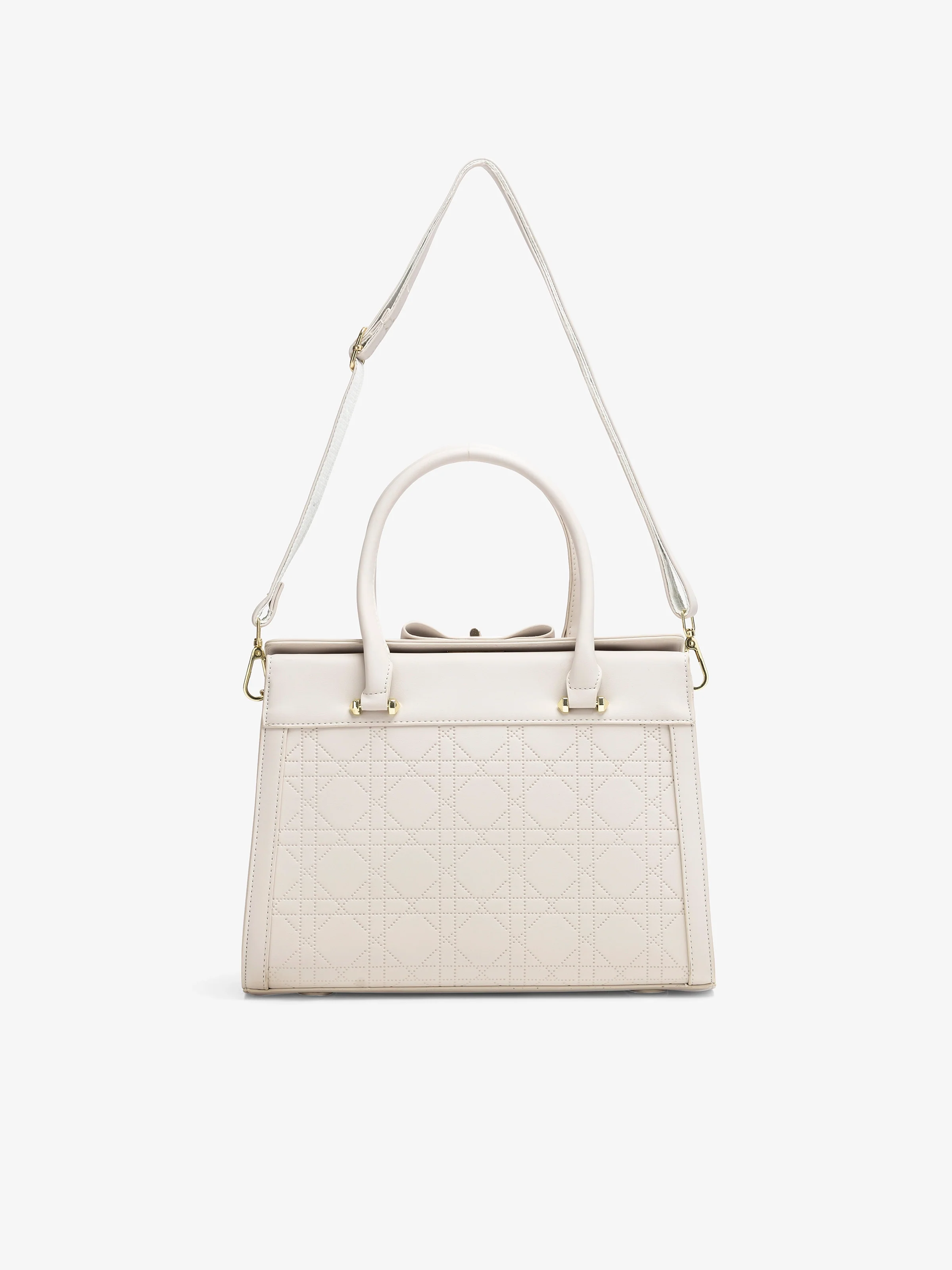Off White Hand Bag - EAWHB5-019 - Image 4