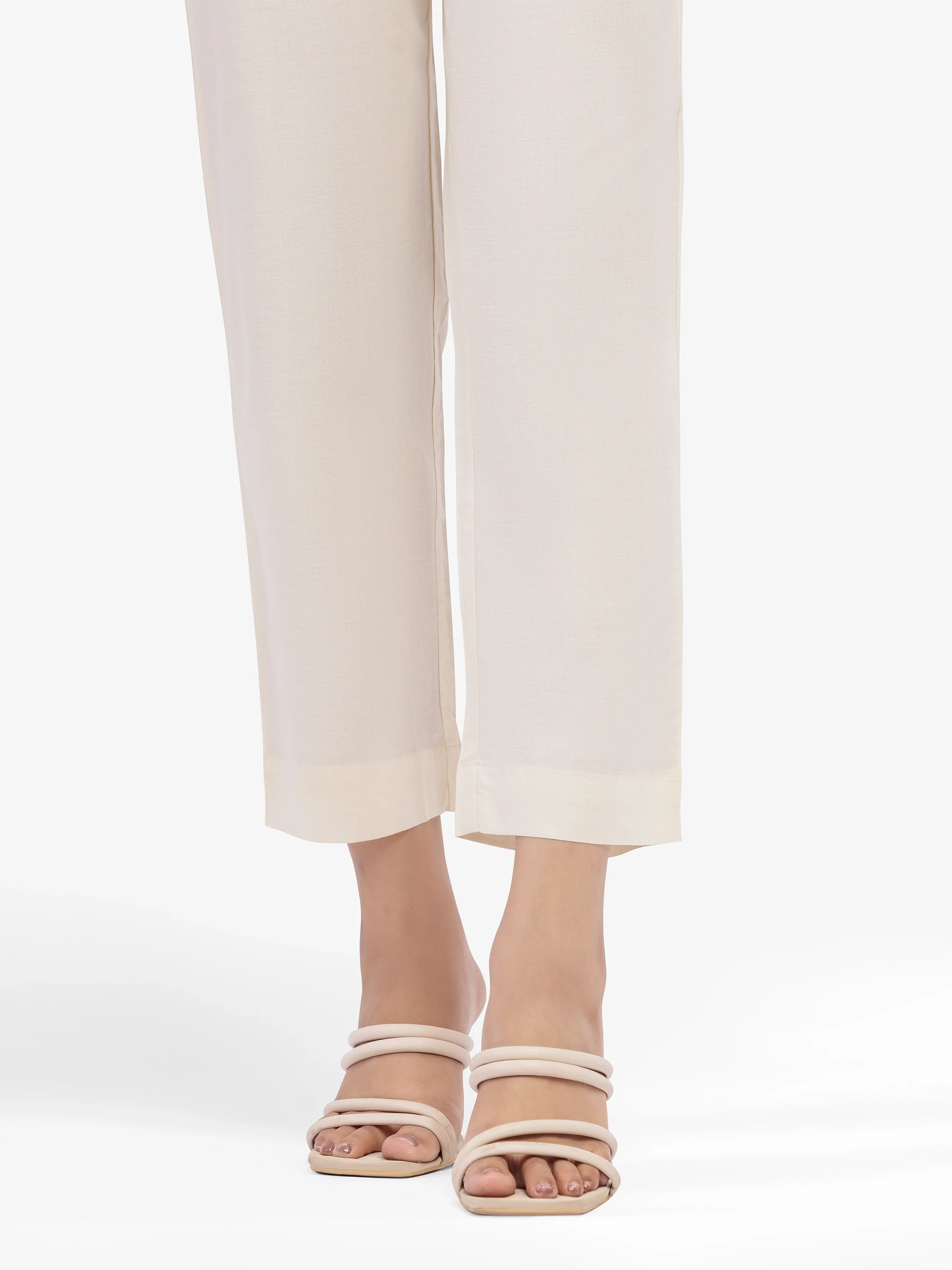 Women's Off White Trouser - EWBS5-76594 - Image 2