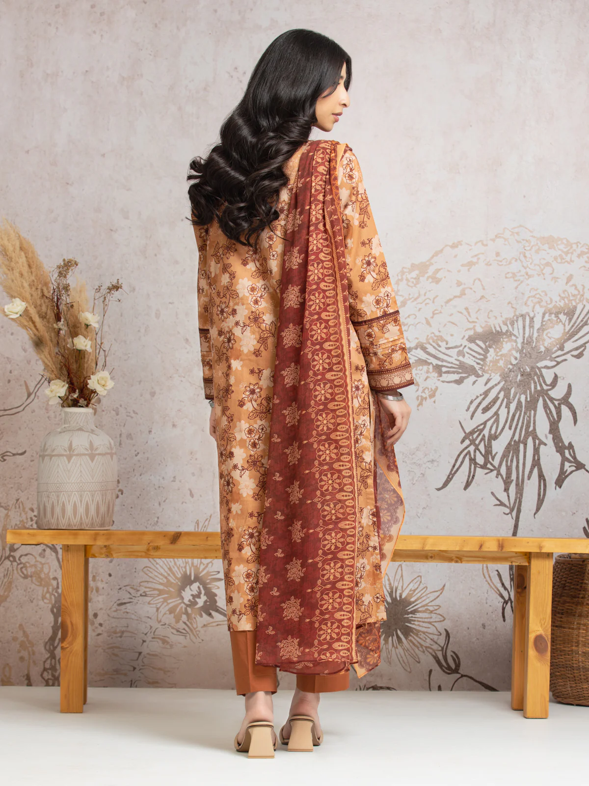 Unstitched Printed Cambric Suit - EWU24M2-001 - Image 3