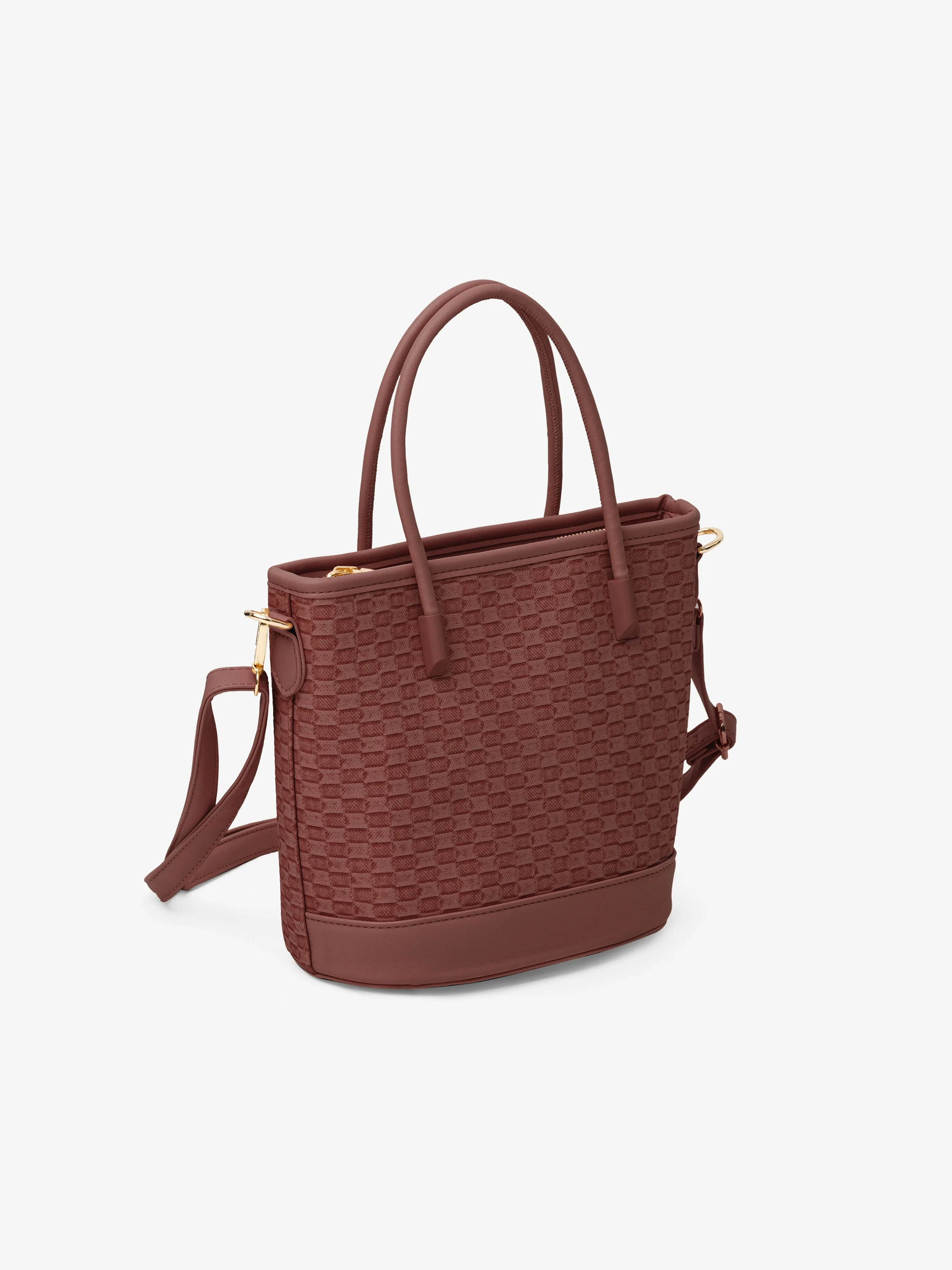 Red Bucket Shoulder Bag - EAWHB5-007 - Image 4