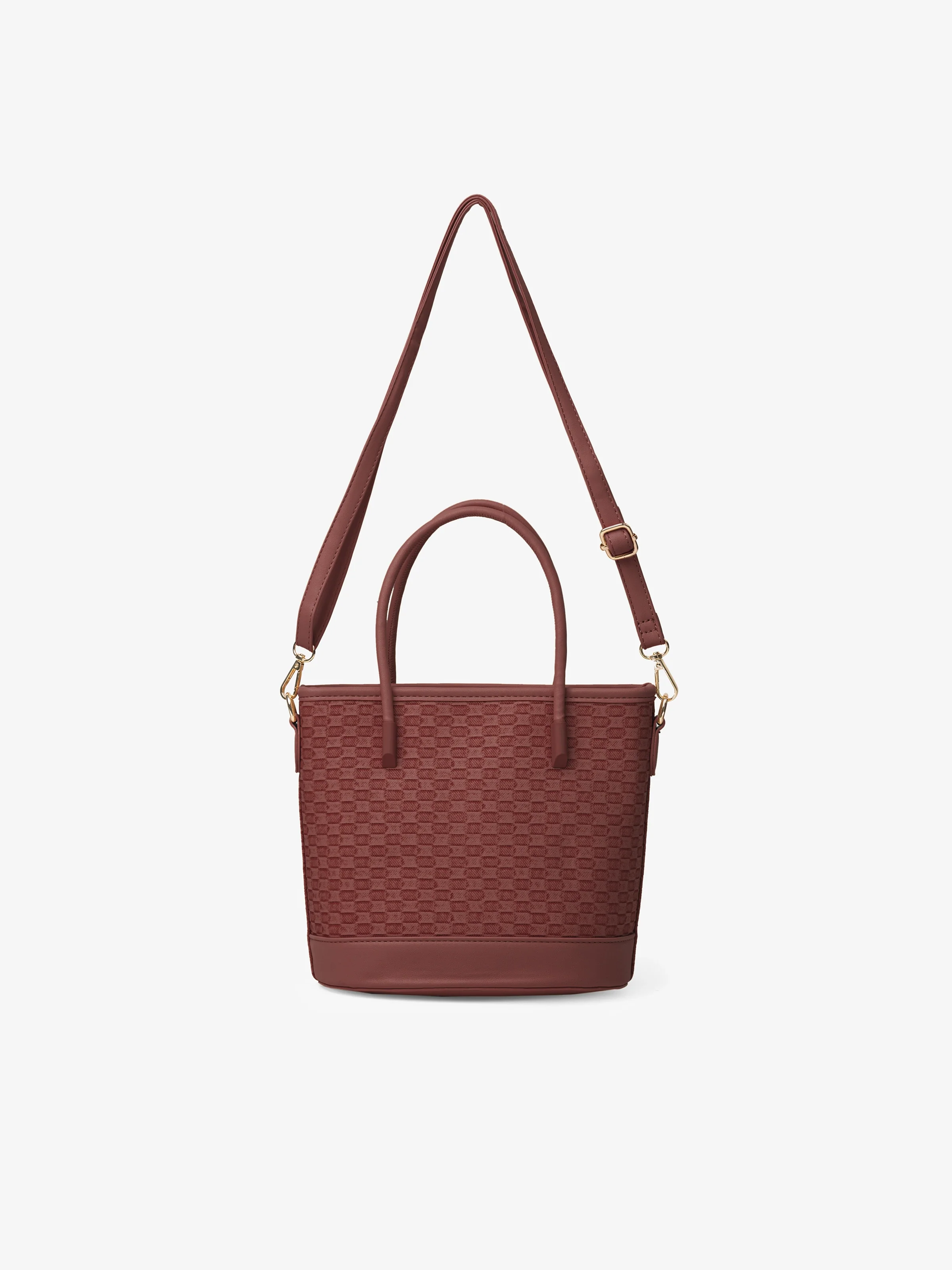 Red Bucket Shoulder Bag - EAWHB5-007 - Image 5