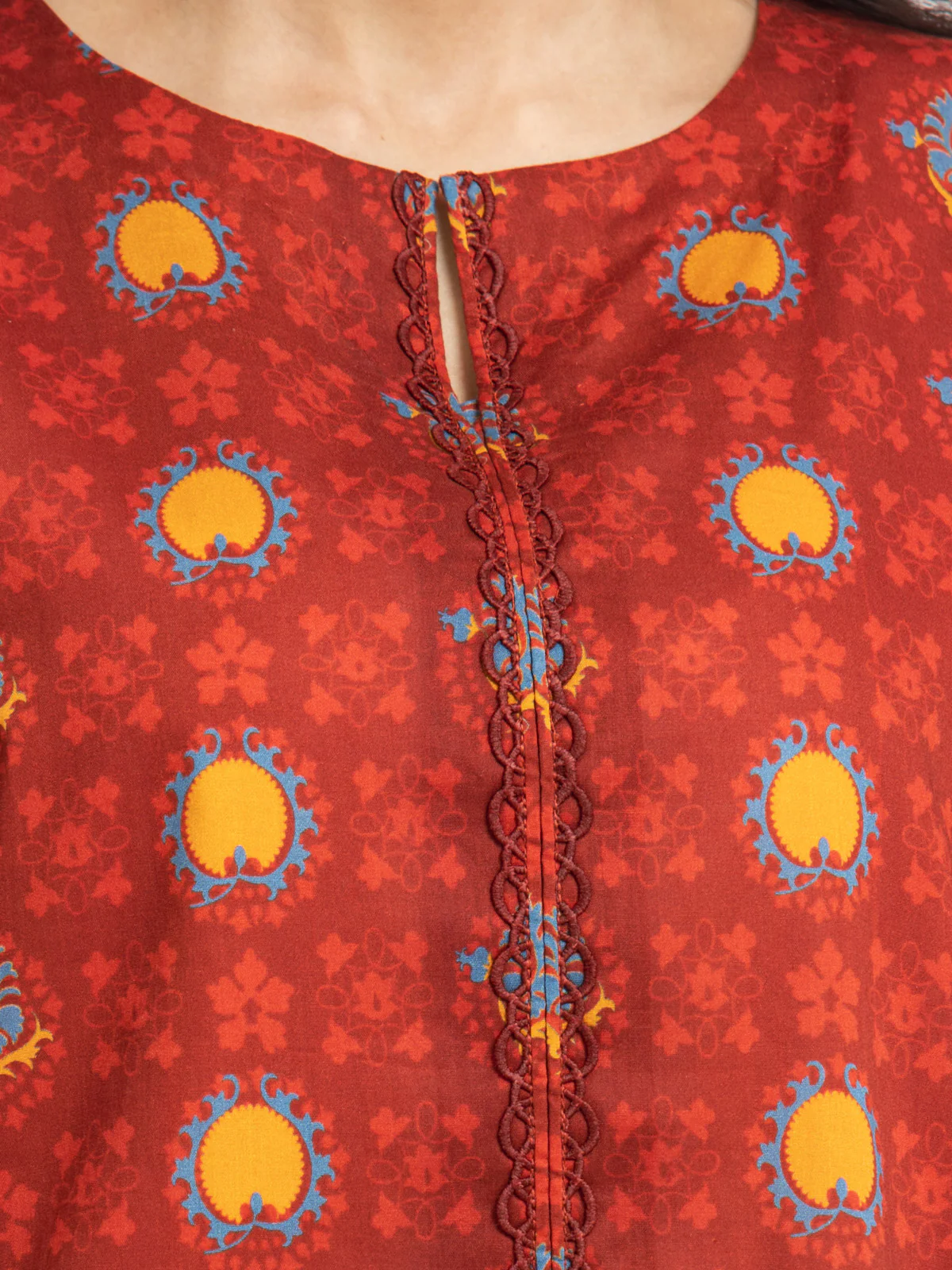 Unstitched Printed Cambric Suit - EWU24M2-003 - Image 4
