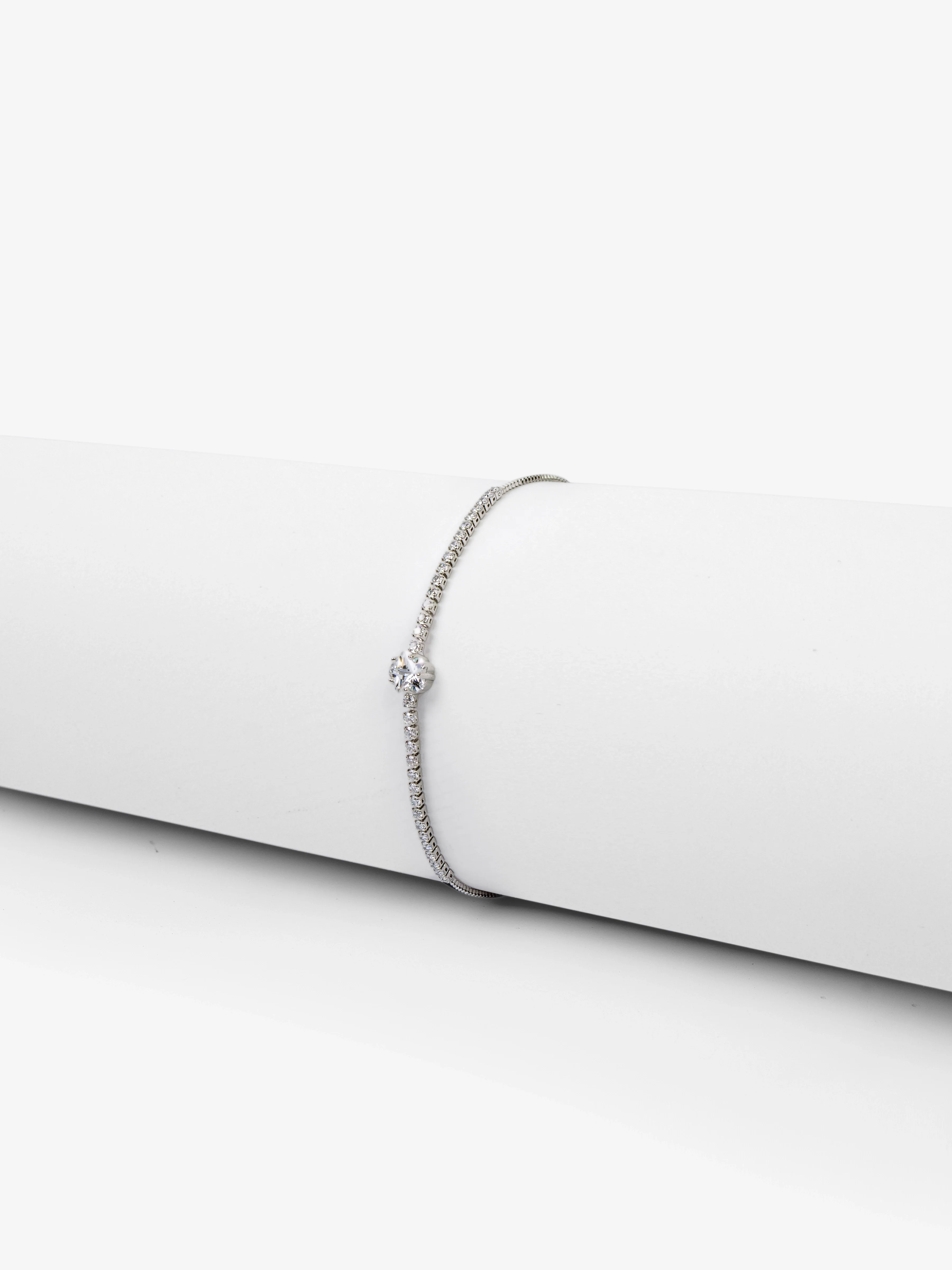 Silver Serenity Bracelet - EAWB5-027 - Image 2