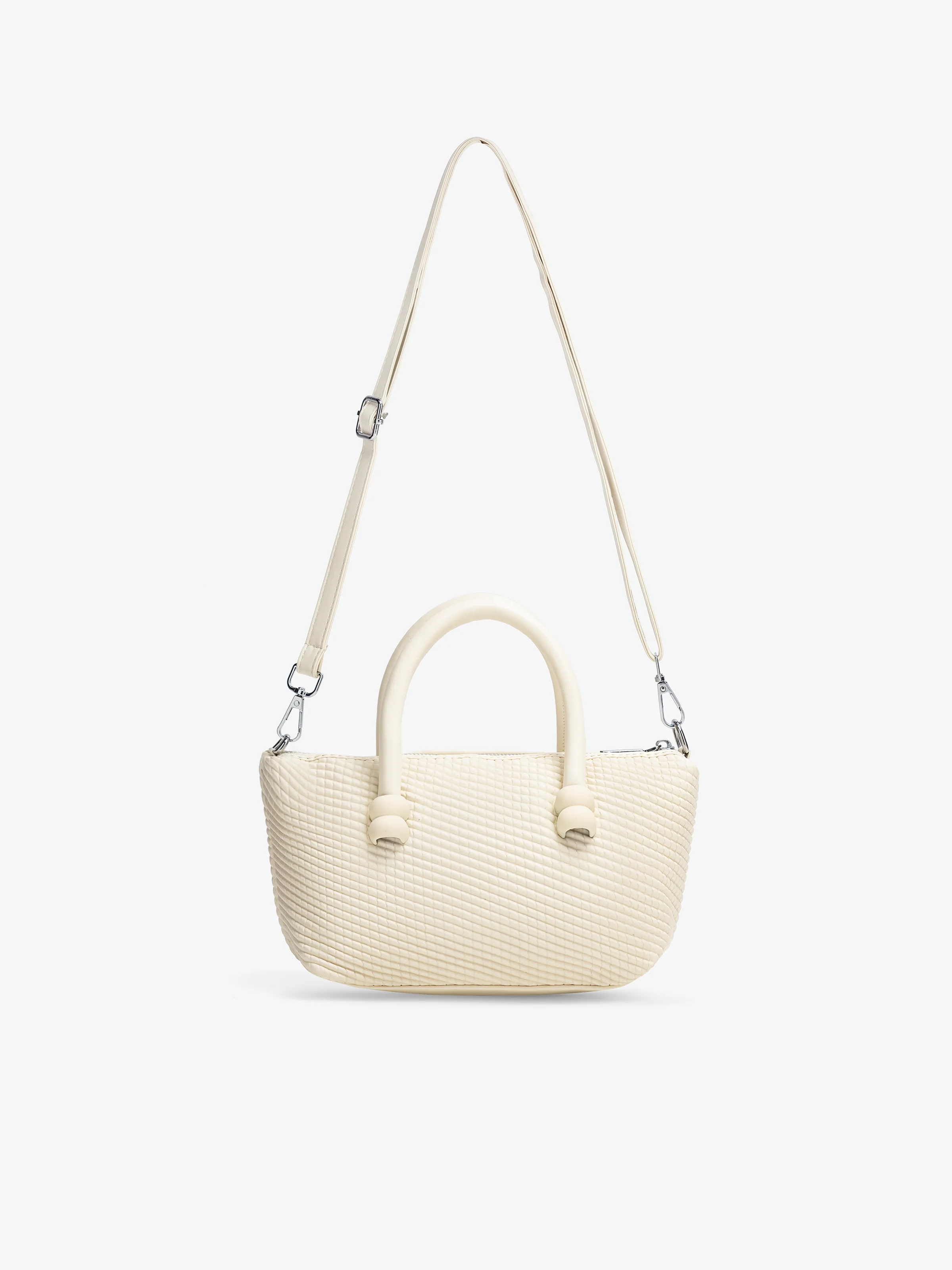 White Crossbody Bag - EAWHB5-015 - Image 4