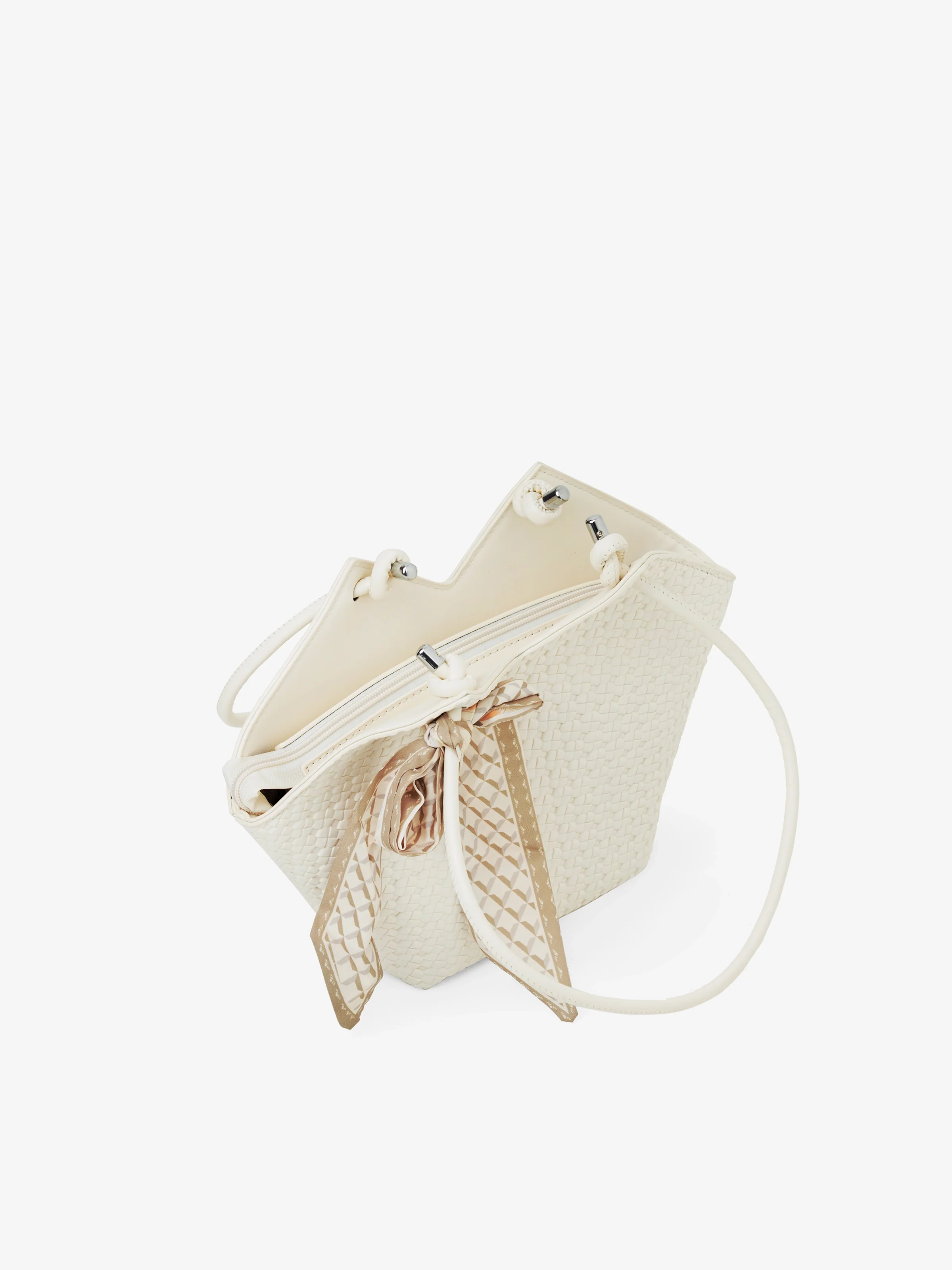 White Hand Bag - EAWHB5-023 - Image 4