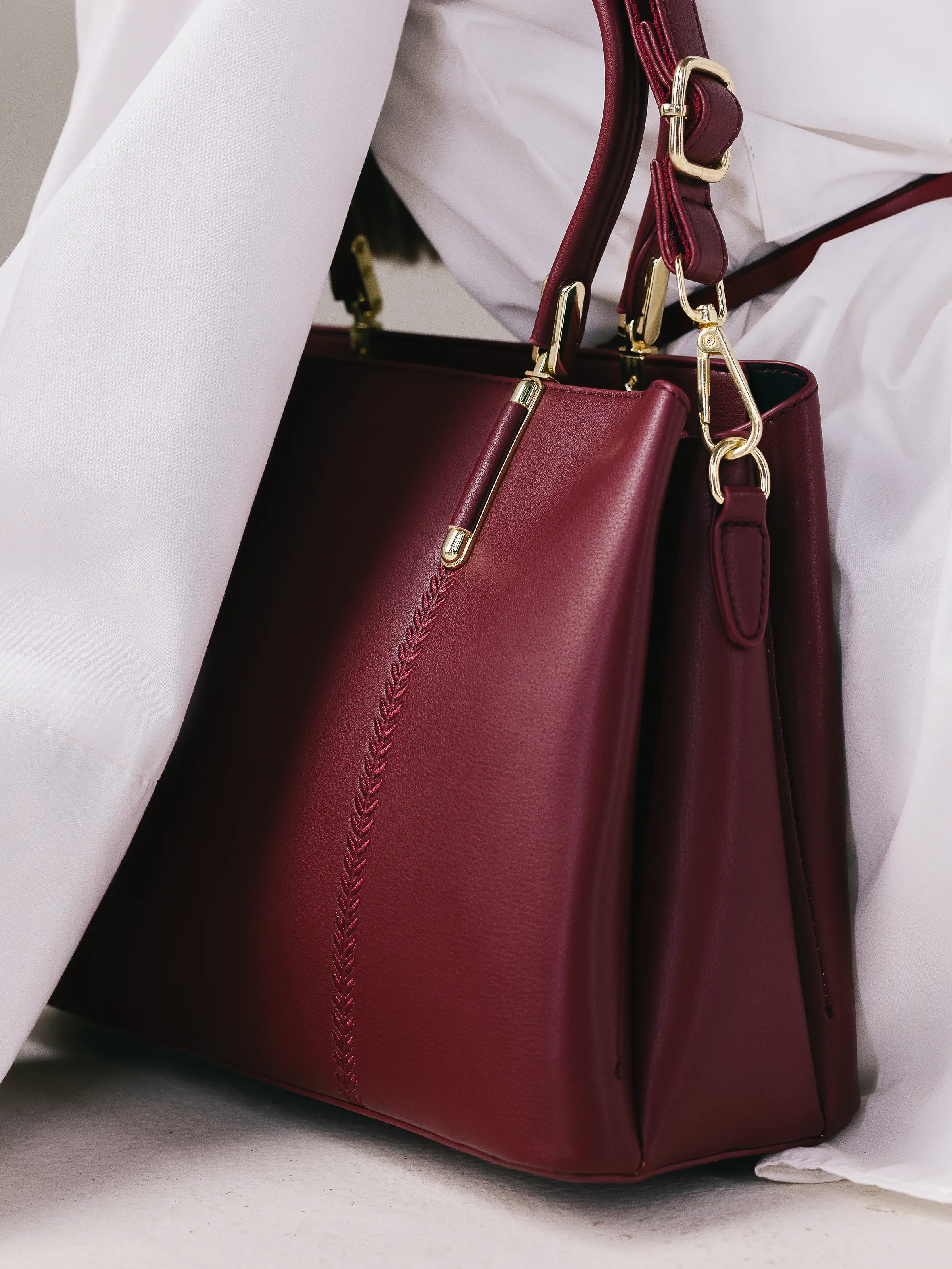 Wine Hand Bag - EAWHB5-005 - Image 4