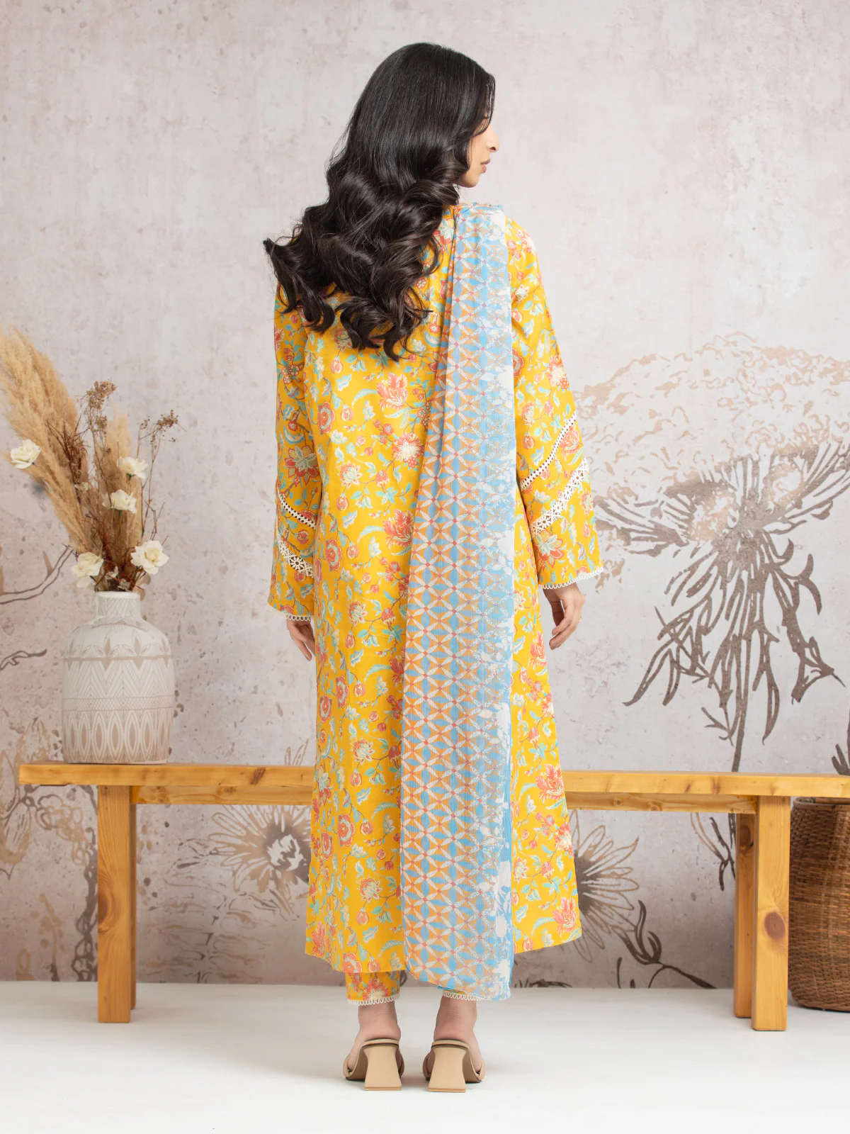 Unstitched Printed Cambric Suit - EWU24M2-002 - Image 2